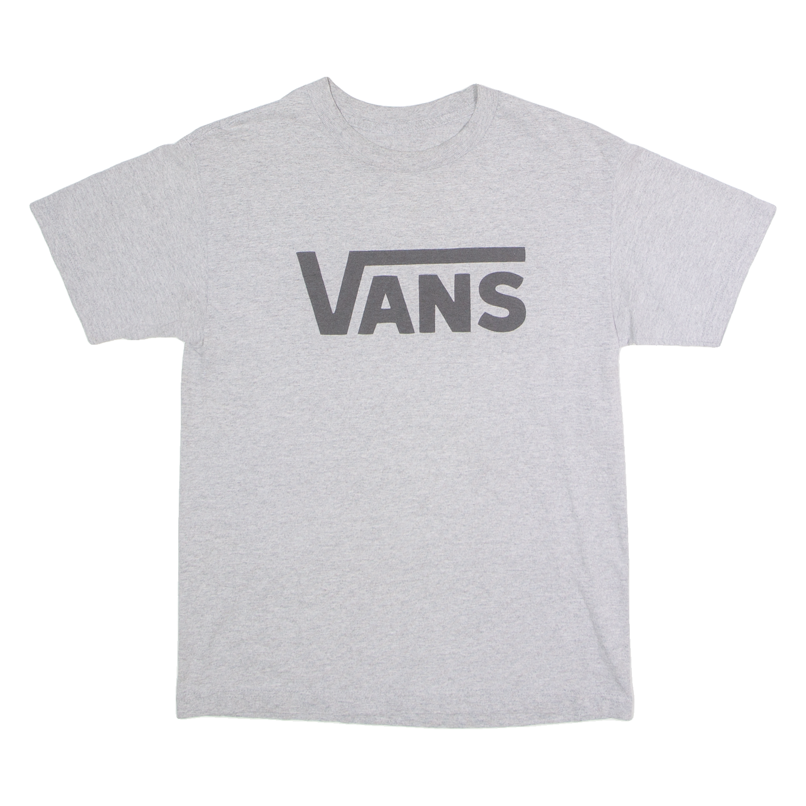 VANS Mens T-Shirt Grey Crew Neck M Refurbished - N/A refurbished available on Cerqular