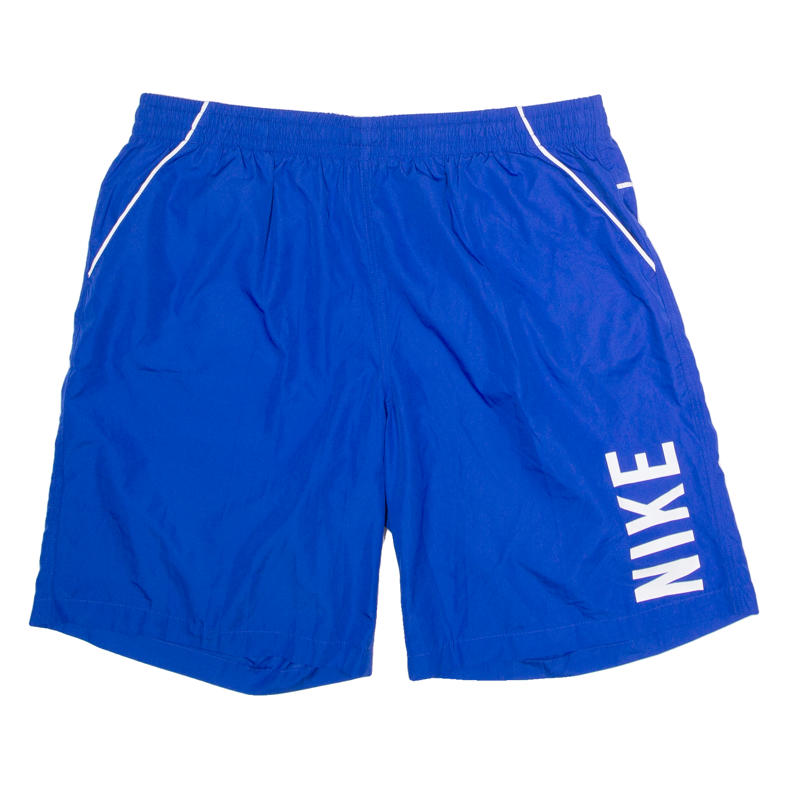 NIKE Mesh Lined Mens Swimming Shorts Blue 2XL W36 Refurbished - N/A refurbished available on Cerqular
