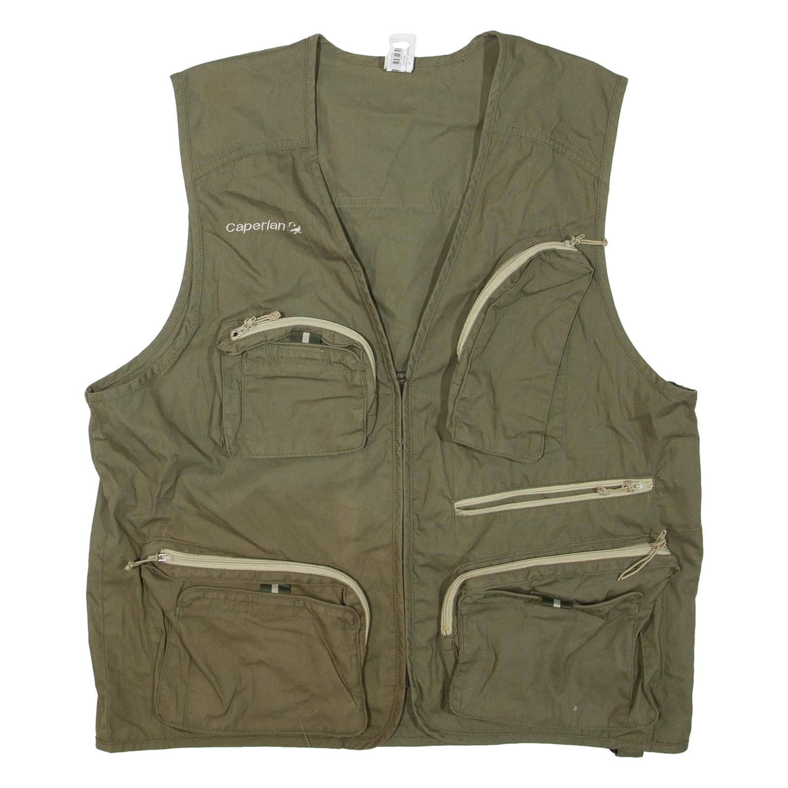CAPERLAN Utility Mens Gilet Green M Refurbished - N/A refurbished available on Cerqular