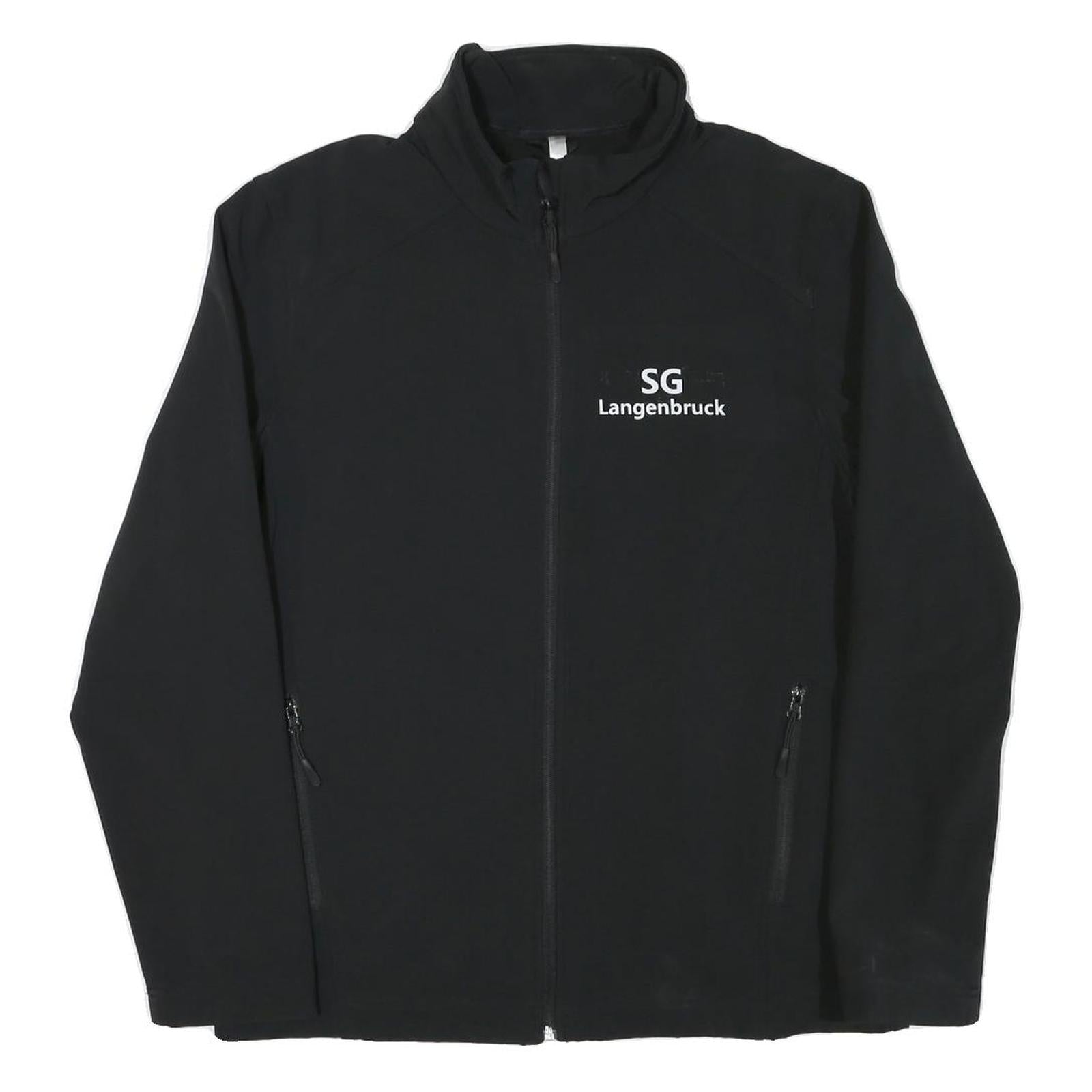 KARI BAN Mens Black SG Langenbruck Zip Jacket L Polyester Blend Casual Outerwear Refurbished - N/A refurbished available on Cerqular