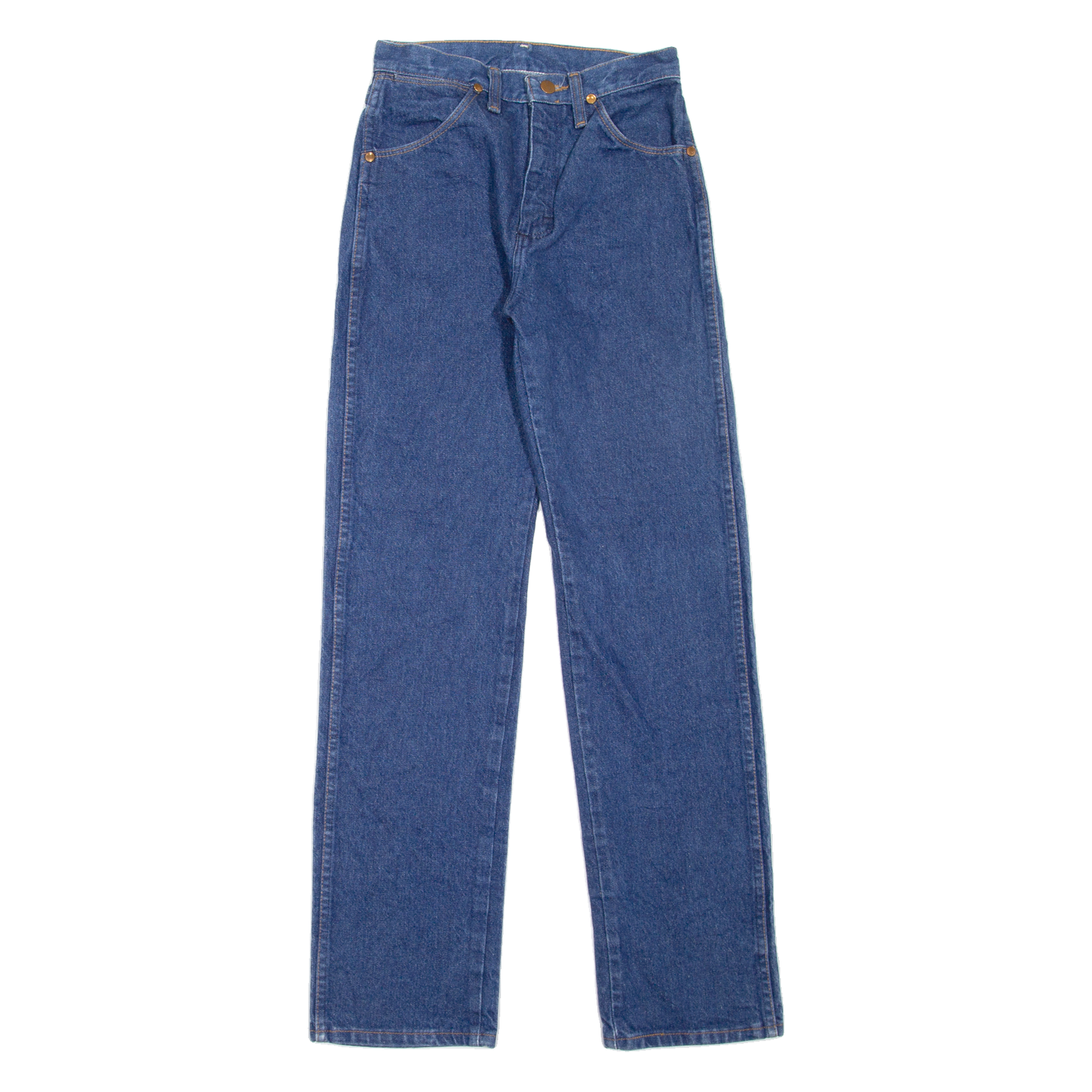 WRANGLER Mens Jeans Blue Regular Straight W25 L32 Refurbished - N/A refurbished available on Cerqular