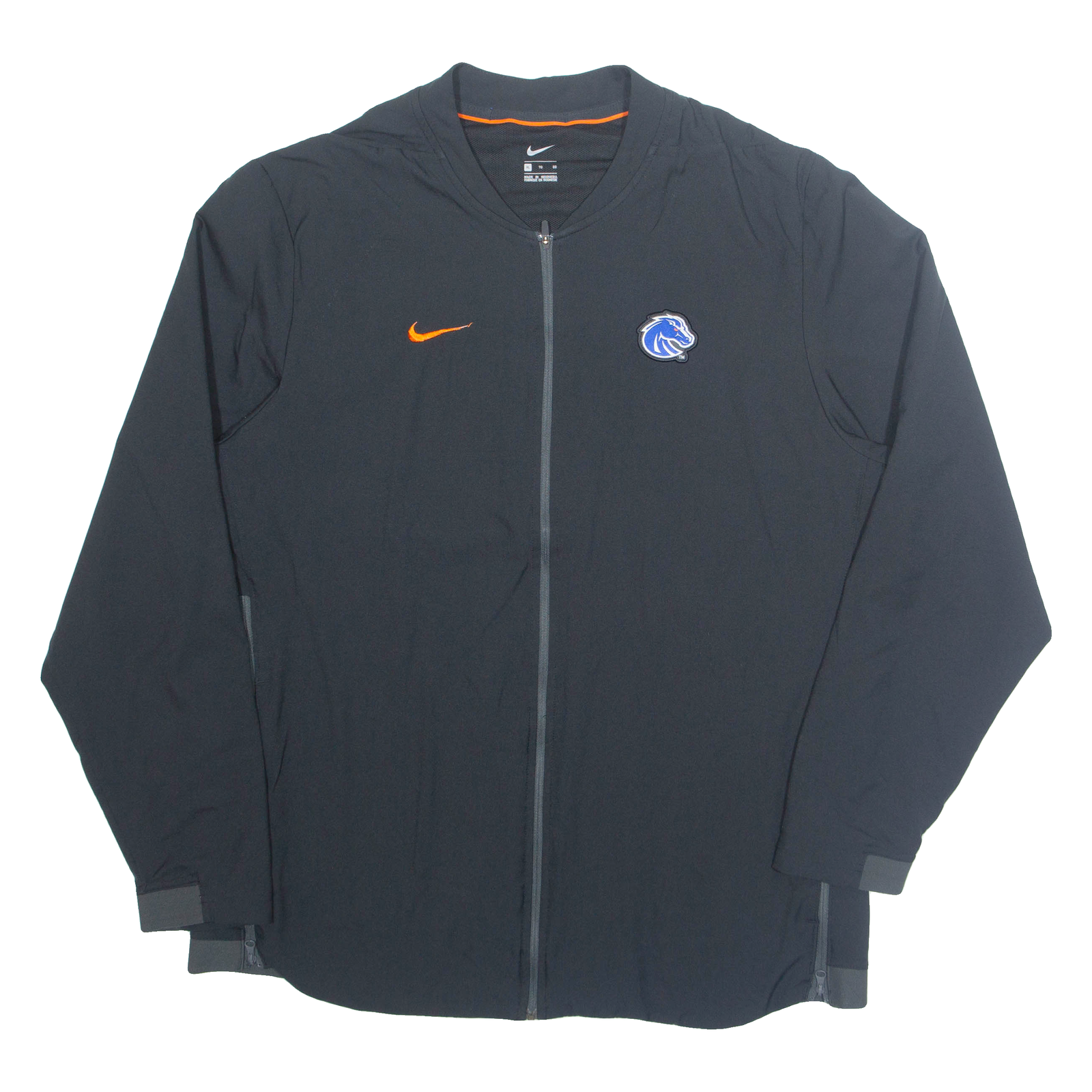 NIKE Boise State Broncos Football Mens Track Jacket Black USA XL Refurbished - N/A refurbished available on Cerqular