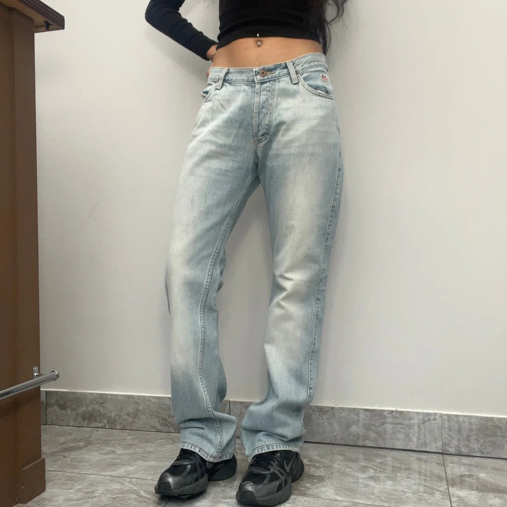 Roy Rogers Jeans - 26W UK 6 Blue Cotton Blend Refurbished - Thrifted (note: this is a term often used to describe second- refurbished available on Cerqular