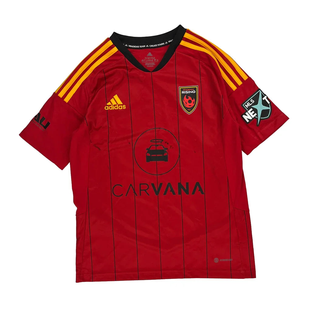 Buy Phoenix Rising 2022/23 Home Shirt Adidas Striped Football Shirt - Large Red Polyester Refurbished - $55.33 Phoenix Rising 2022/23 Home Shirt Adidas Striped Football Shirt - Large Red Polyester Refurbished - Thrifted (note: this is a term often used to describe second- refurbished available on Cerqular