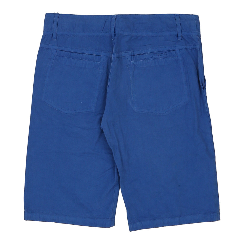 Age 12-13 Gaudi Shorts - Large Blue Cotton Refurbished - Thrifted (note: this is a term often used to describe second- refurbished available on Cerqular