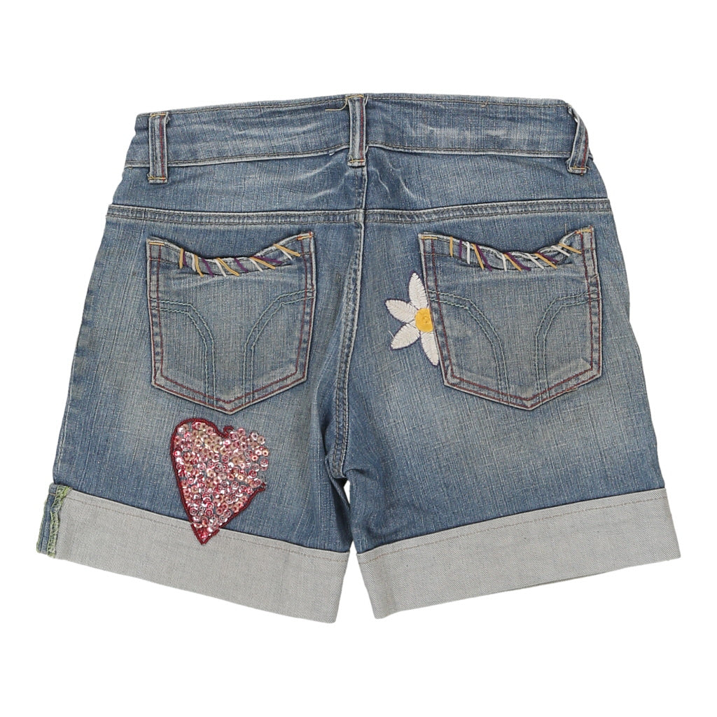 Unbranded Denim Shorts - Small Blue Cotton Refurbished - Thrifted (note: this is a term often used to describe second- refurbished available on Cerqular