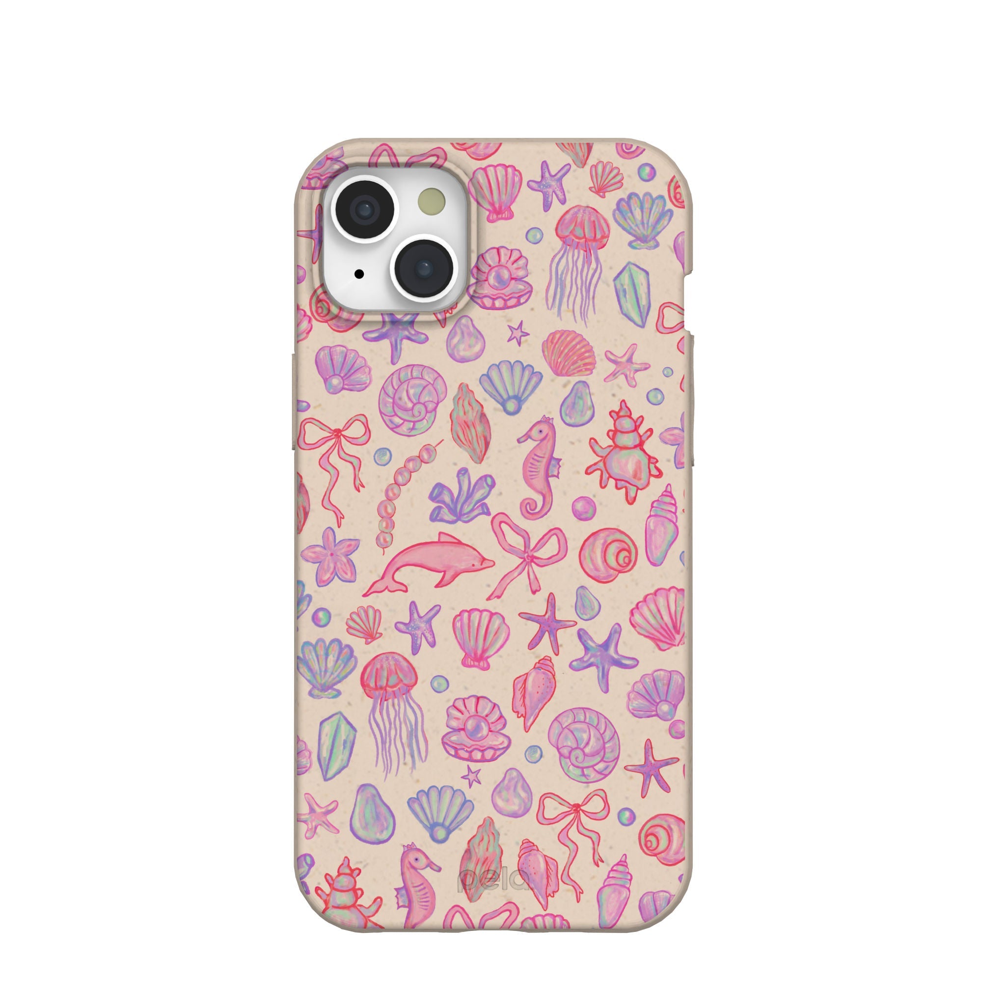 Seashell Mermaid Dreams iPhone 15 Plus Case Refurbished - Pela Case refurbished available on Cerqular