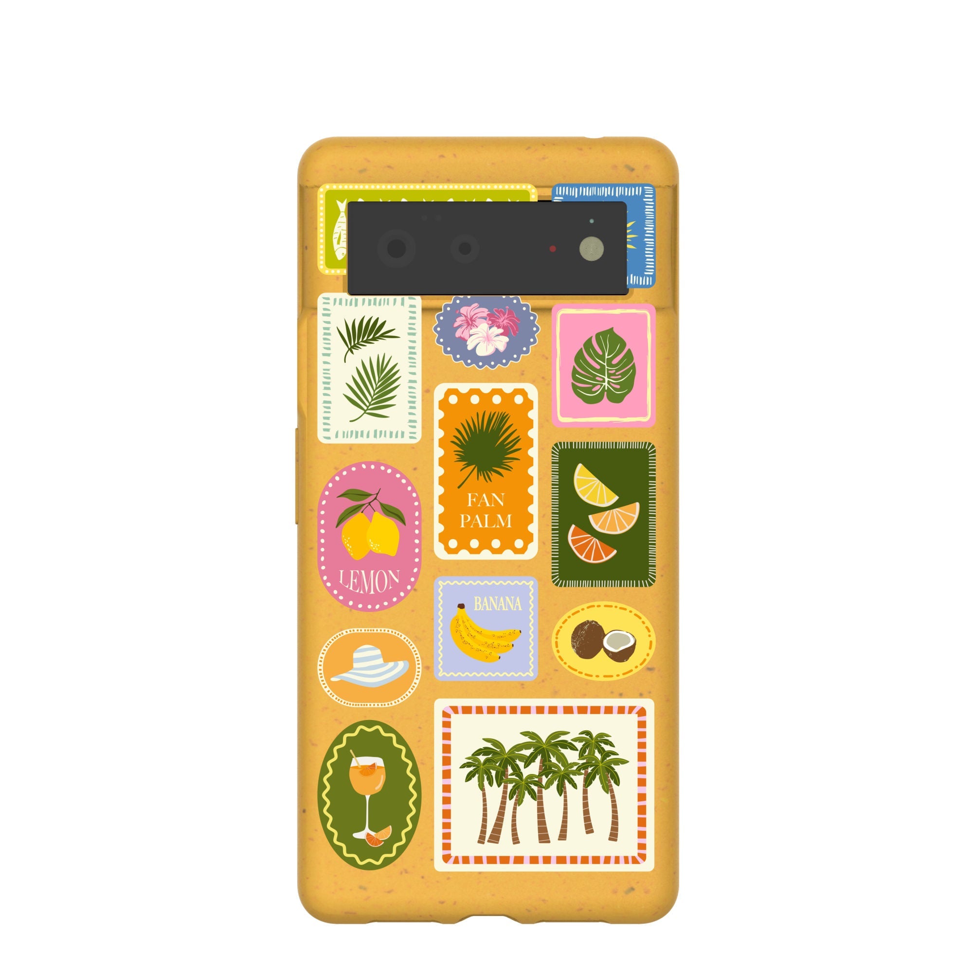 Honey Summer Paradise Google Pixel 6 Case Refurbished - Pela Case refurbished available on Cerqular