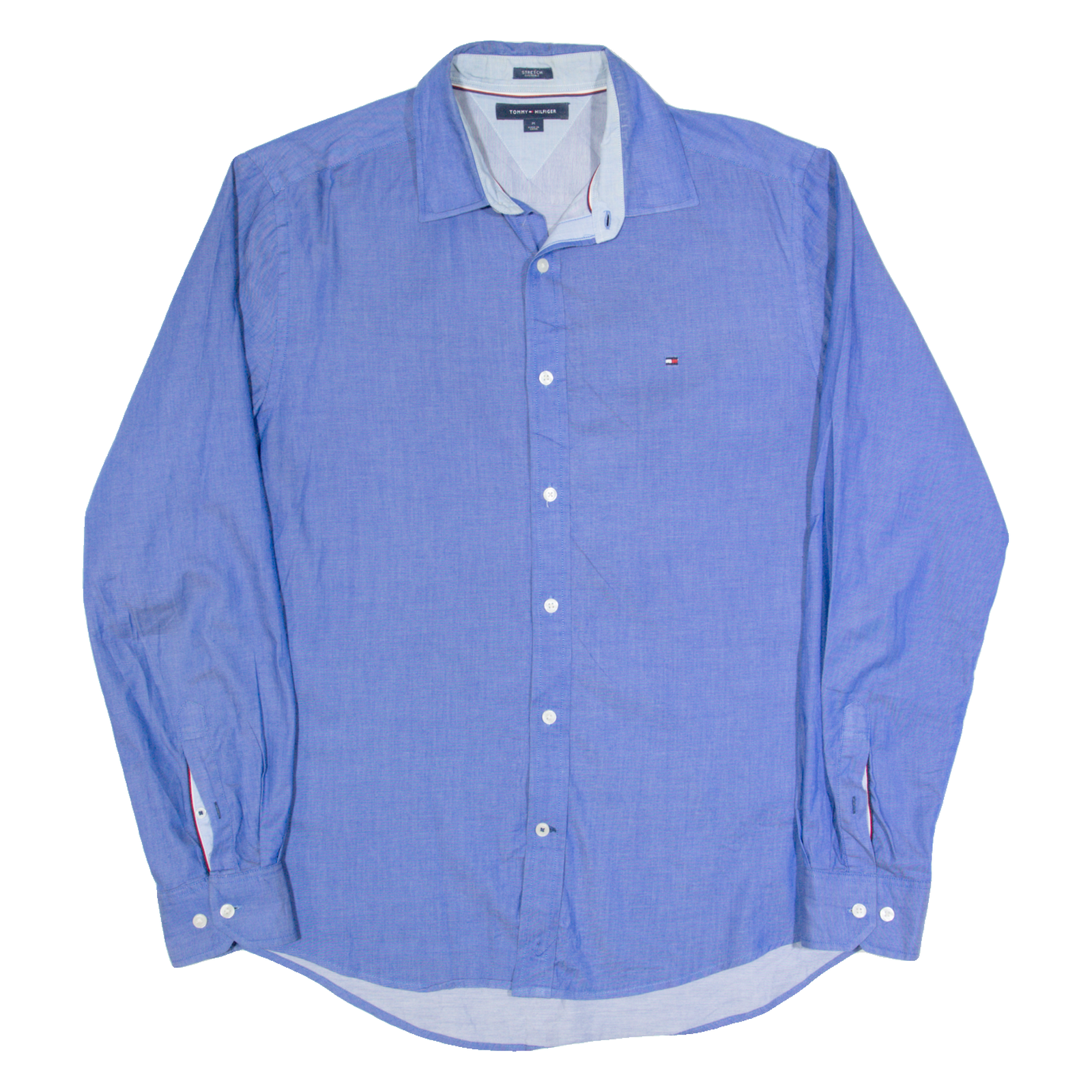 Buy TOMMY HILFIGER Mens Plain Shirt Blue Long Sleeve M Refurbished - $31.19 TOMMY HILFIGER Mens Plain Shirt Blue Long Sleeve M Refurbished - N/A refurbished available on Cerqular