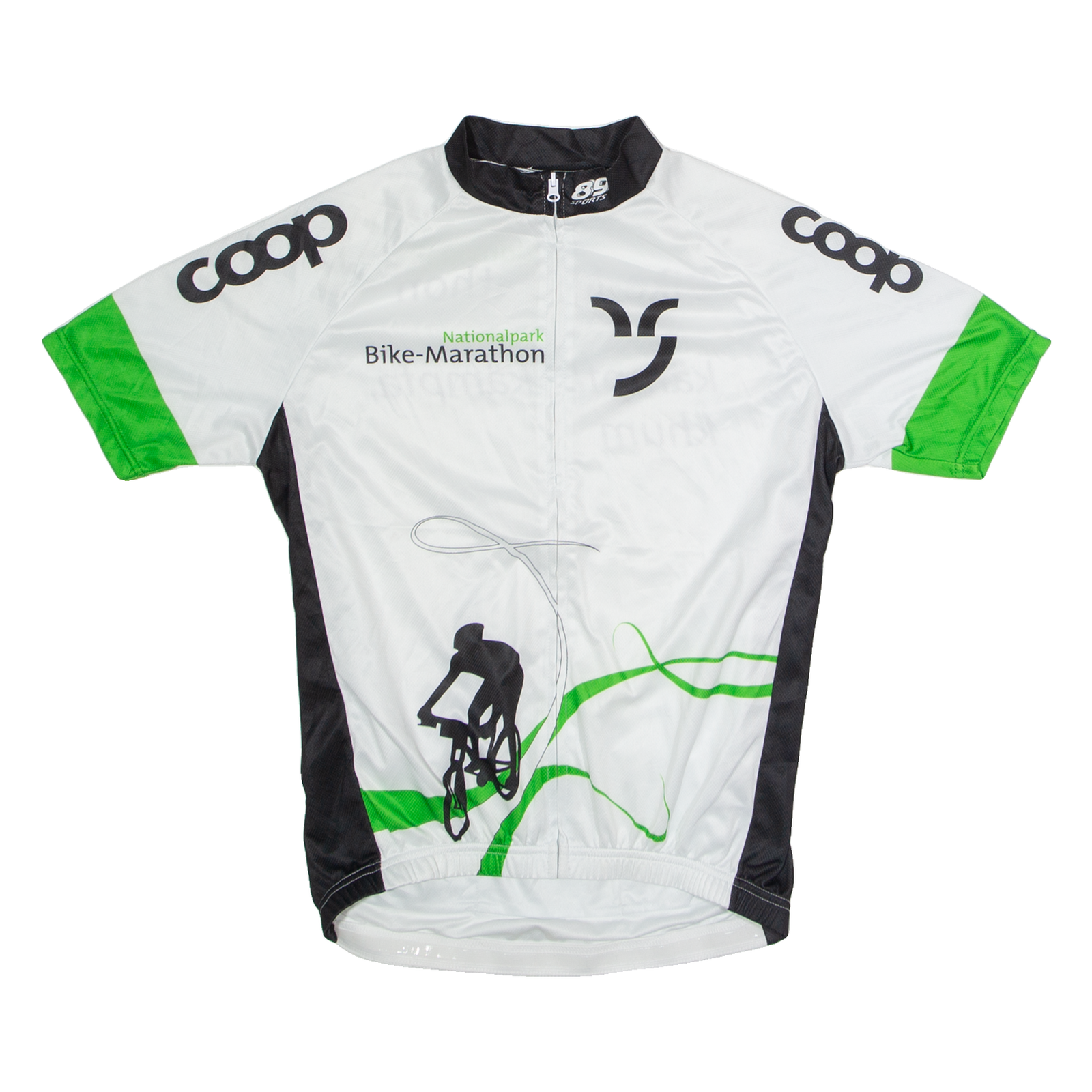 89 SPORTS National Park Bike-Marathon Full Zip Cycling Mens Jersey White S Refurbished - N/A refurbished available on Cerqular