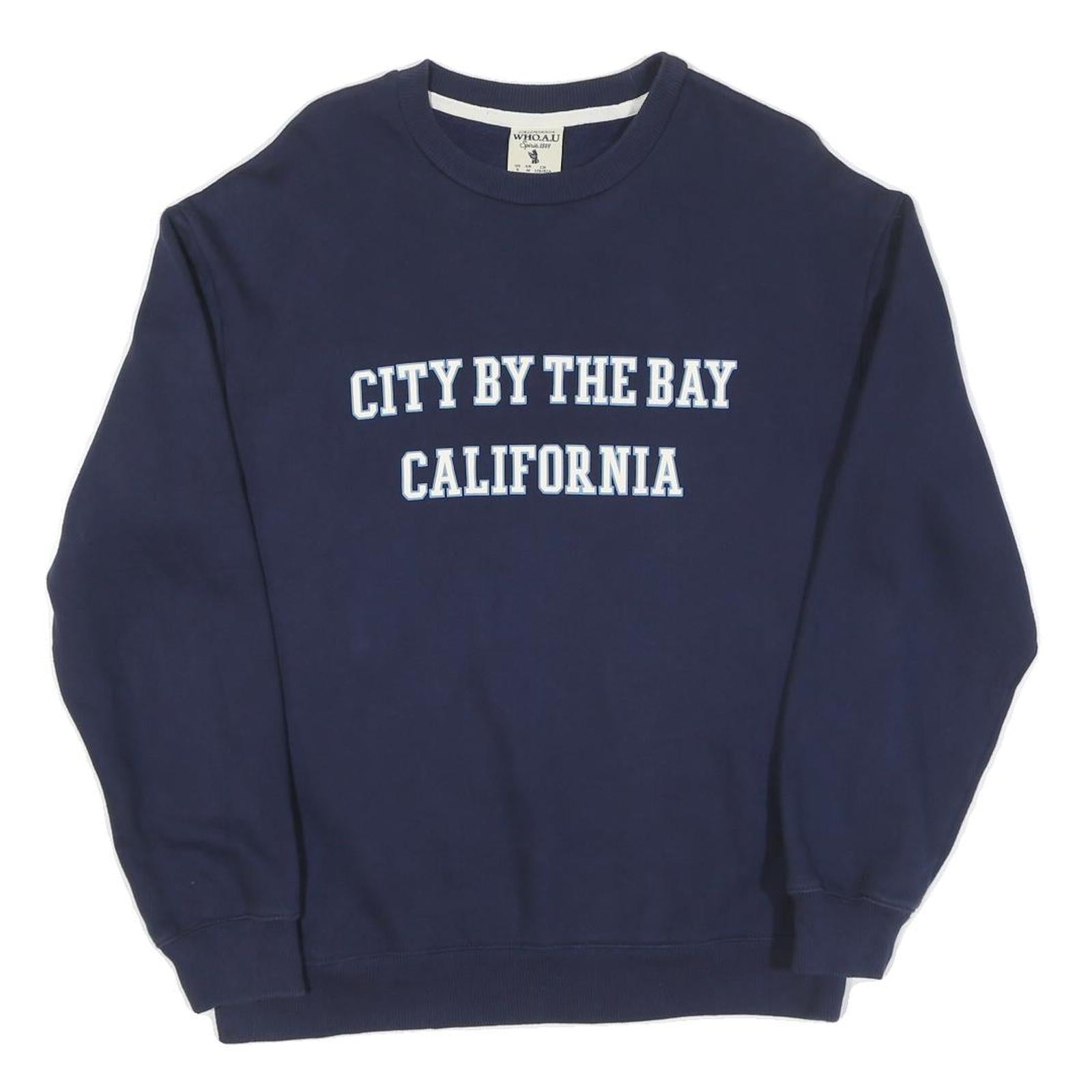 Buy Mens Navy Sweatshirt City By The Bay California Crew Neck M Casual Cotton Refurbished - $27.29 Mens Navy Sweatshirt City By The Bay California Crew Neck M Casual Cotton Refurbished - N/A refurbished available on Cerqular