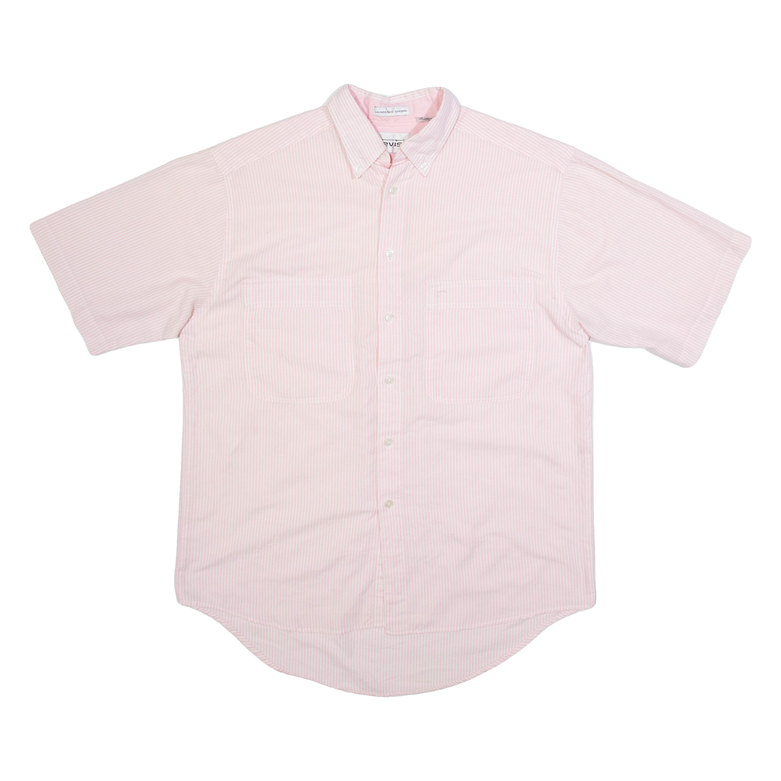 LEVI'S Mens Shirt Pink Striped L Refurbished - N/A refurbished available on Cerqular