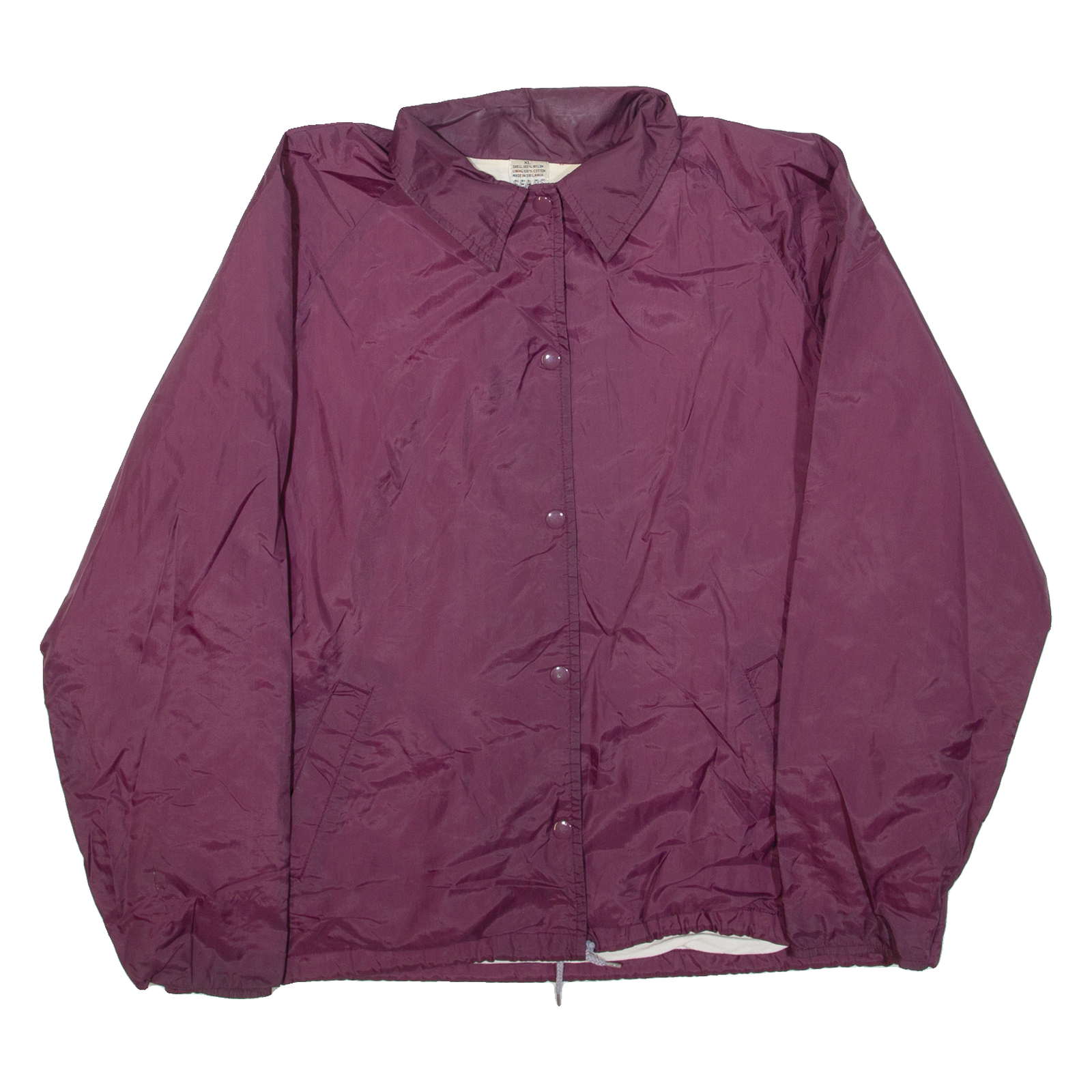 Buy SEARS Womens Coach Jacket Purple Nylon 90s XL Refurbished - $36.39 SEARS Womens Coach Jacket Purple Nylon 90s XL Refurbished - N/A refurbished available on Cerqular