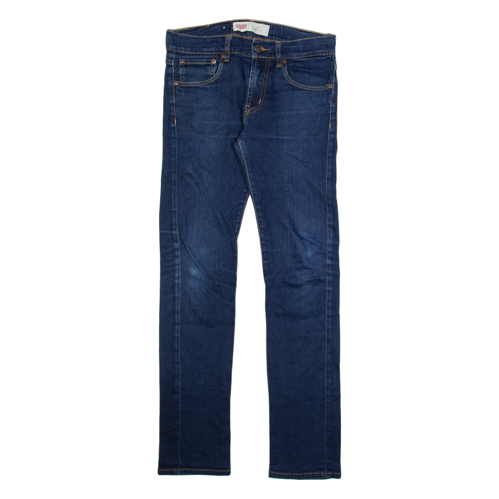 LEVI'S 510 Mens Jeans Blue Regular Skinny W28 L30 Refurbished - N/A refurbished available on Cerqular