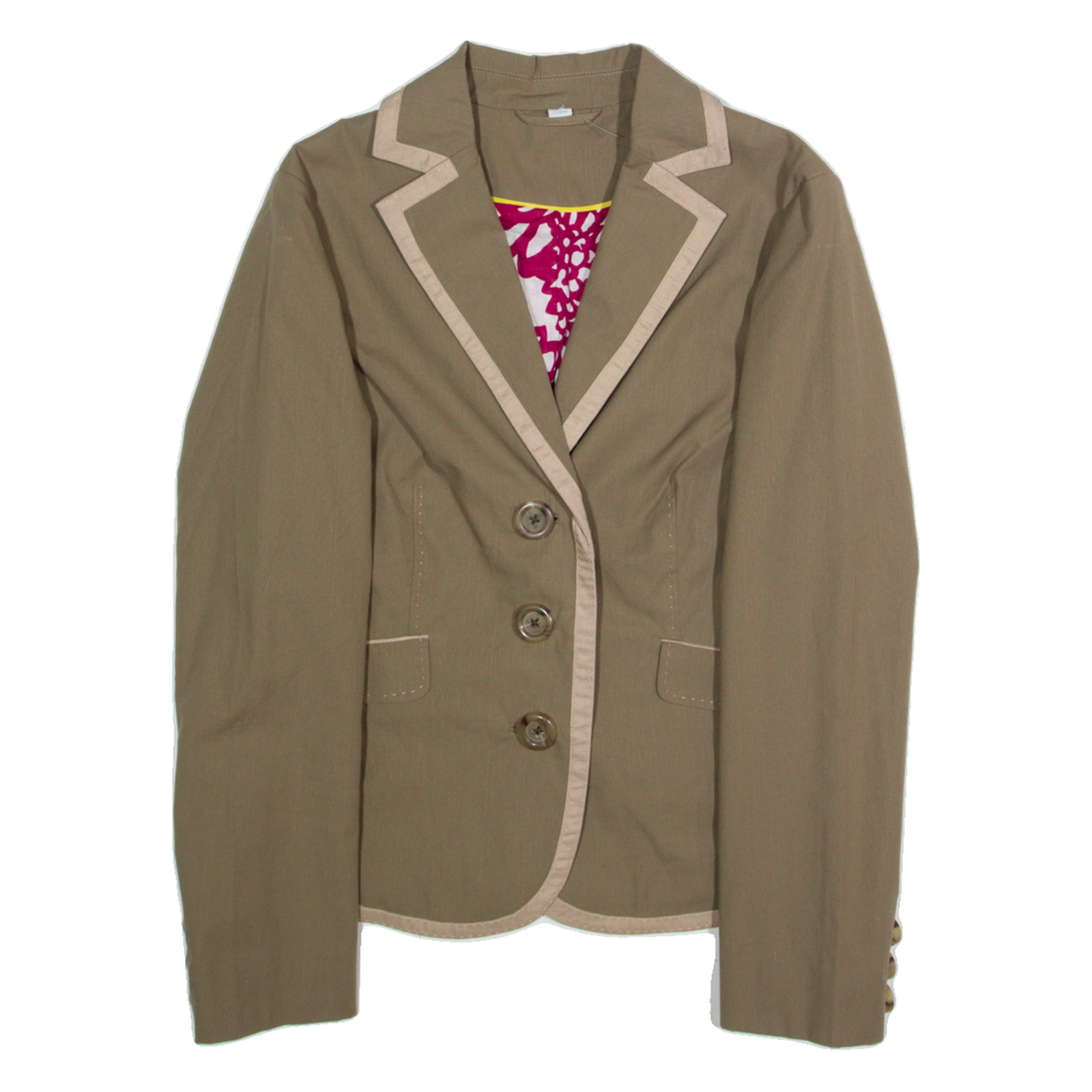 BODEN Womens Blazer Jacket Beige M Refurbished - N/A refurbished available on Cerqular