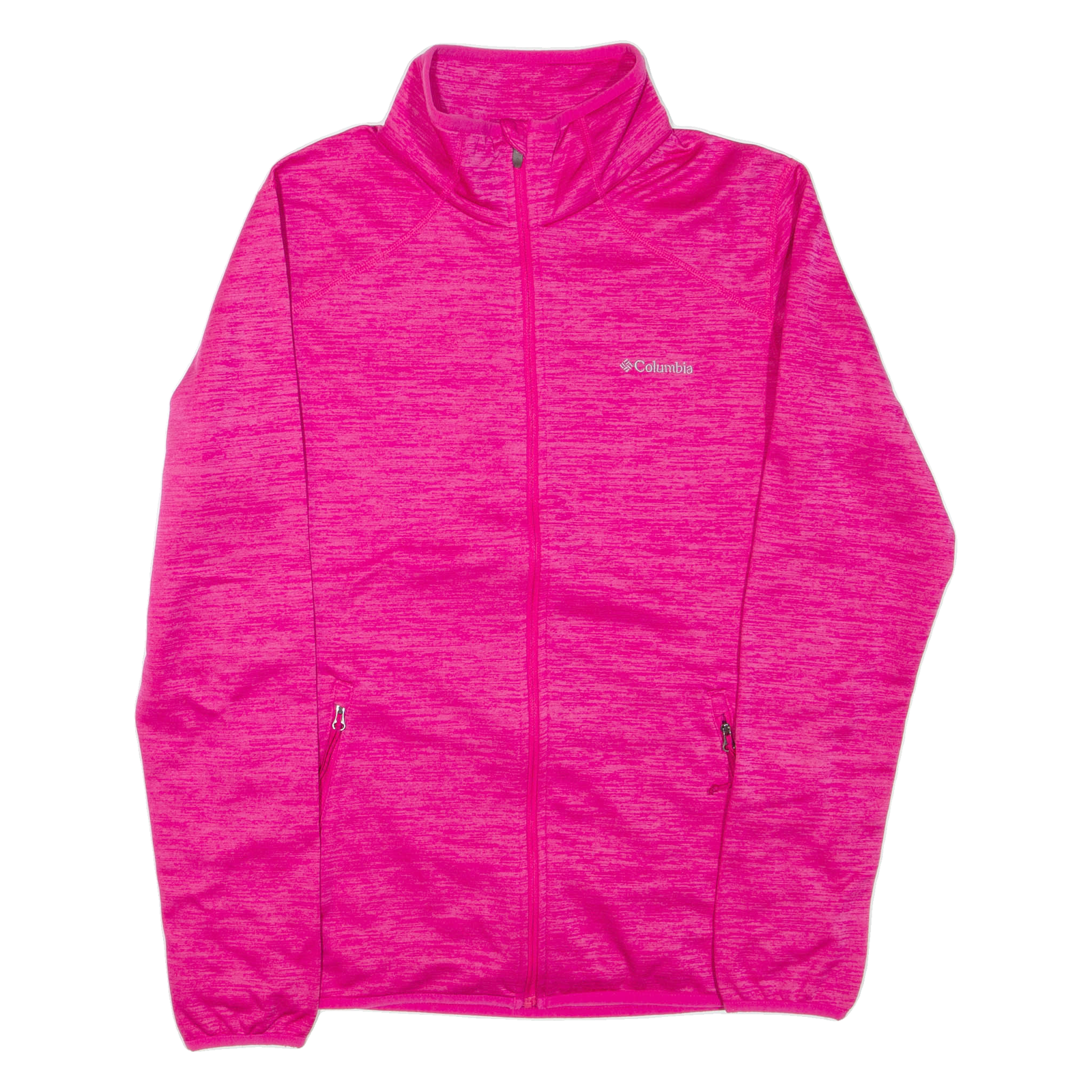 COLUMBIA Womens Track Jacket Pink L Refurbished - N/A refurbished available on Cerqular