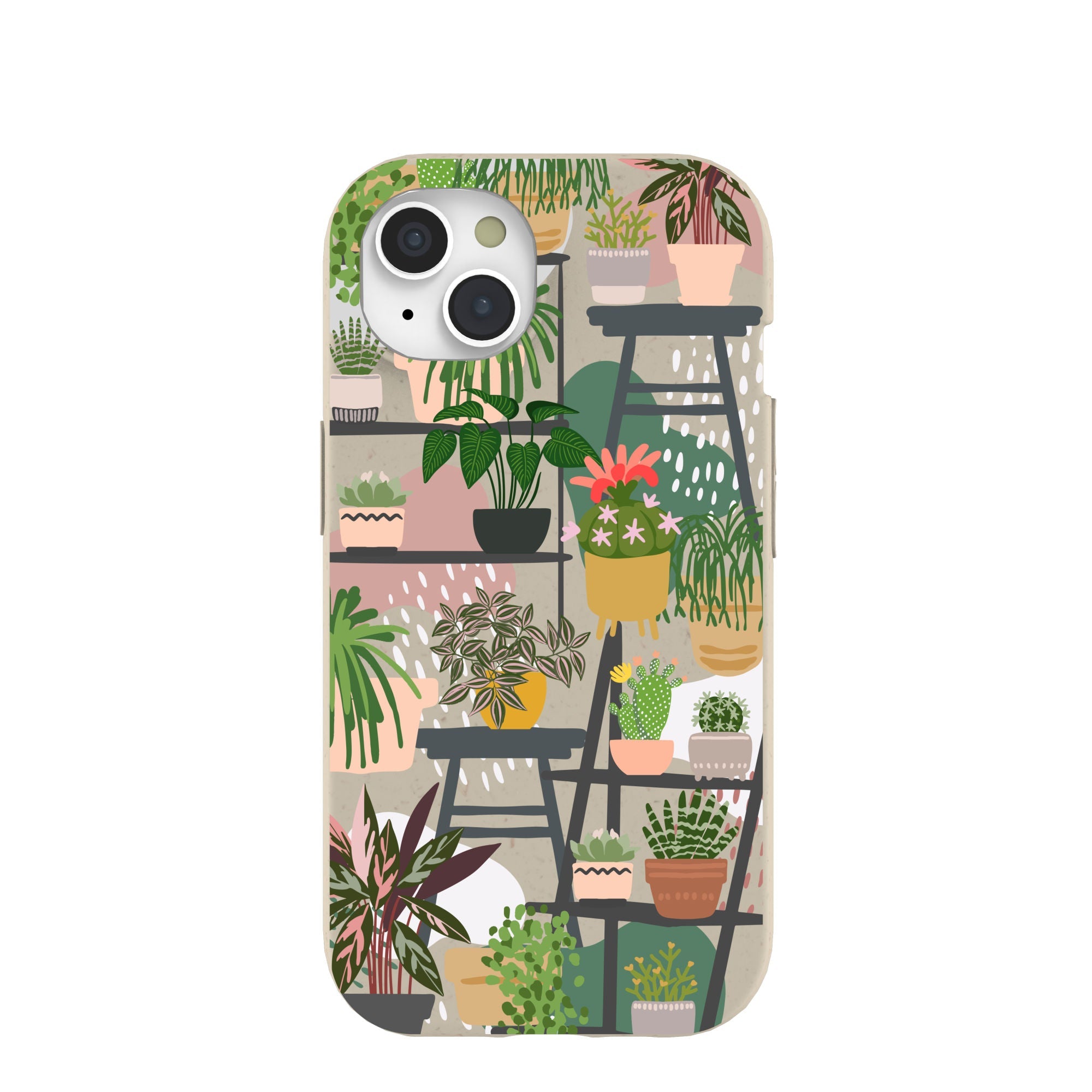 London Fog Botanical Oasis iPhone 15 Case Refurbished - Pela Case refurbished available on Cerqular