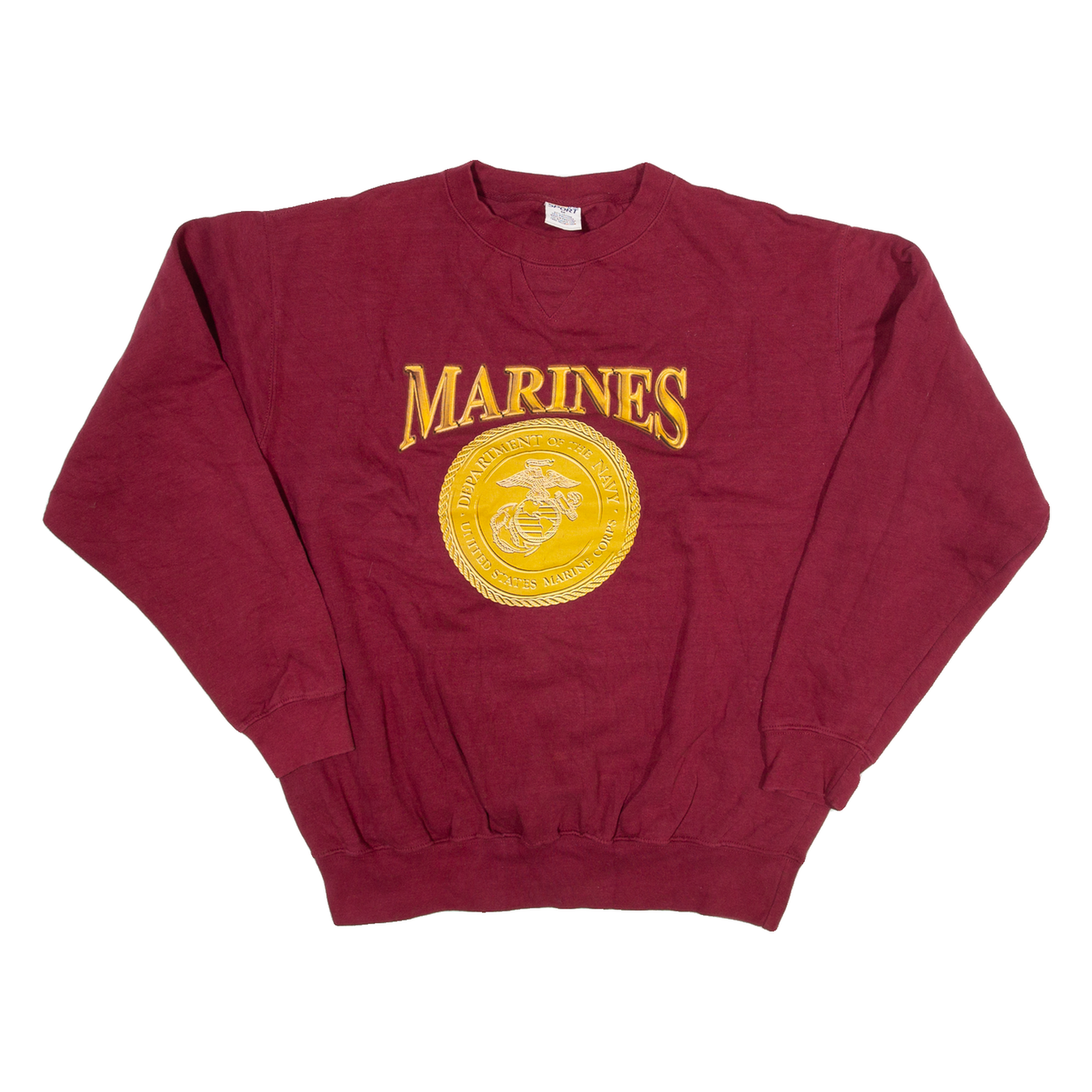 SPORT Marine Mens Sweatshirt Maroon USA M Refurbished - N/A refurbished available on Cerqular