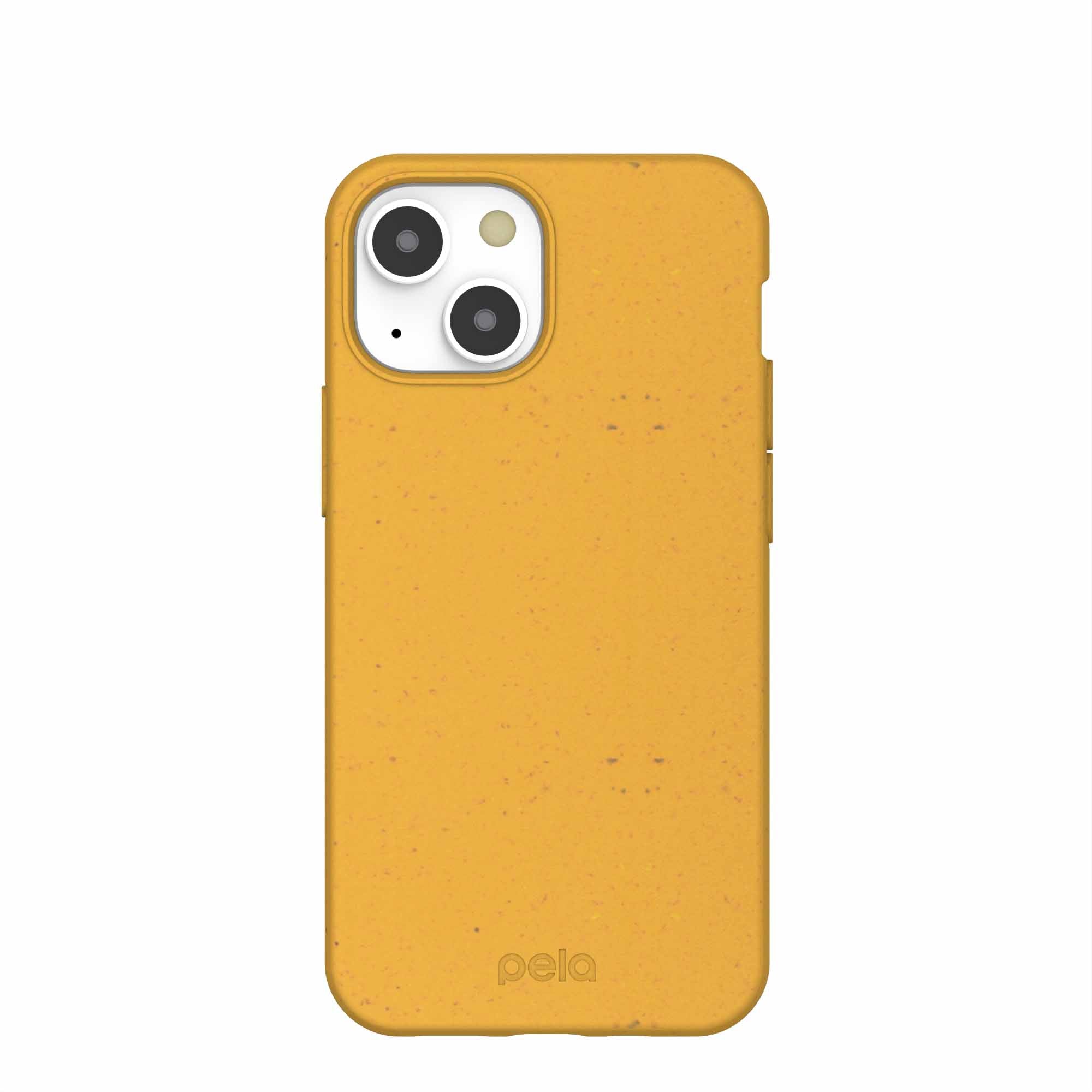 Honey iPhone 13 Mini Case Refurbished - Pela Case refurbished available on Cerqular