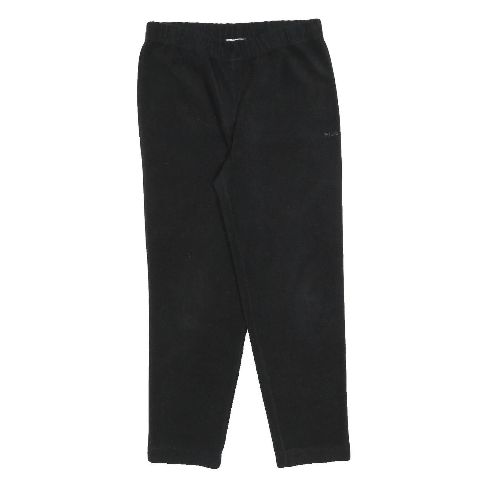FILA Womens Joggers Black Slim Tapered M W30 L26 Sportswear Bottoms Casual Refurbished - N/A refurbished available on Cerqular