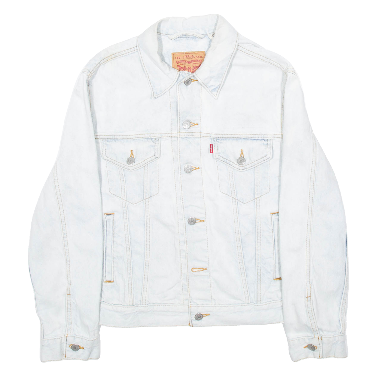 Buy LEVI'S Mens Denim Jacket Blue M Refurbished - $51.99 LEVI'S Mens Denim Jacket Blue M Refurbished - N/A refurbished available on Cerqular