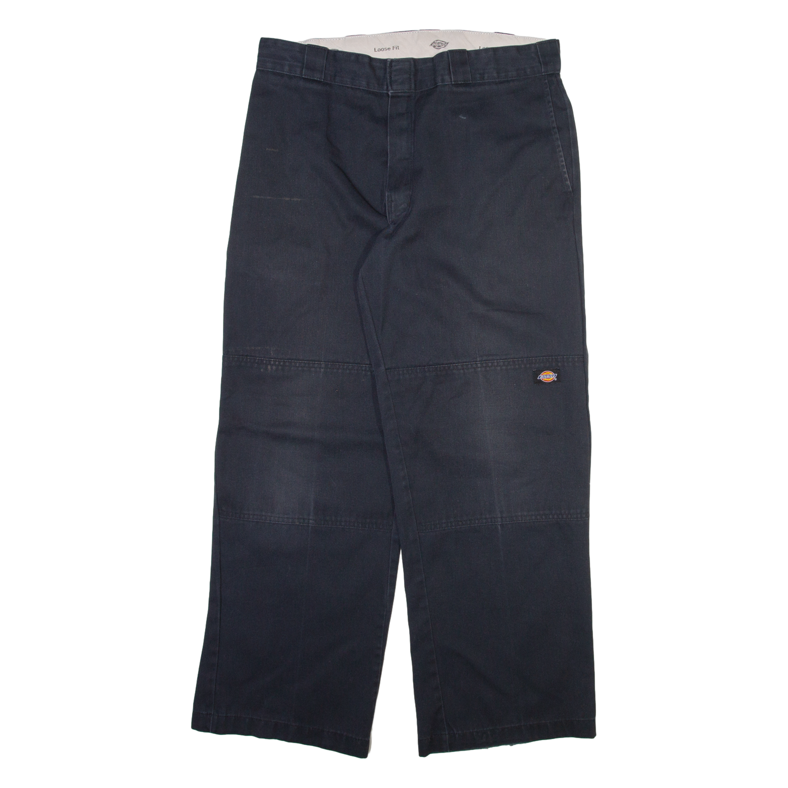 DICKIES Mens Trousers Black Loose Straight W33 L29 Refurbished - N/A refurbished available on Cerqular