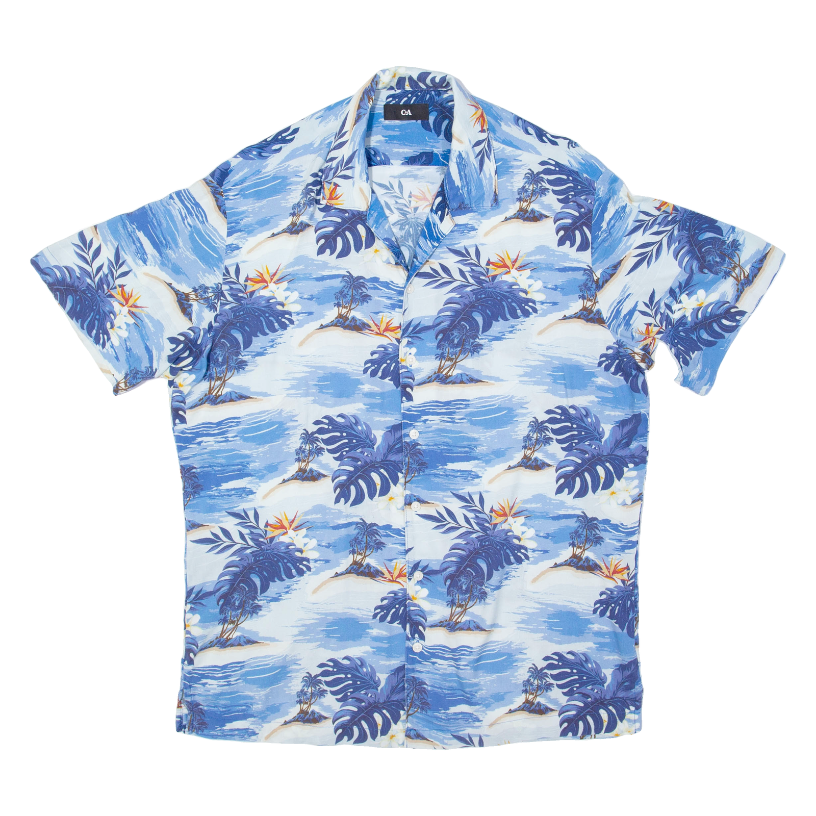 Buy C AND A Mens Hawaiian Shirt Blue Floral M Refurbished - $18.19 C AND A Mens Hawaiian Shirt Blue Floral M Refurbished - N/A refurbished available on Cerqular
