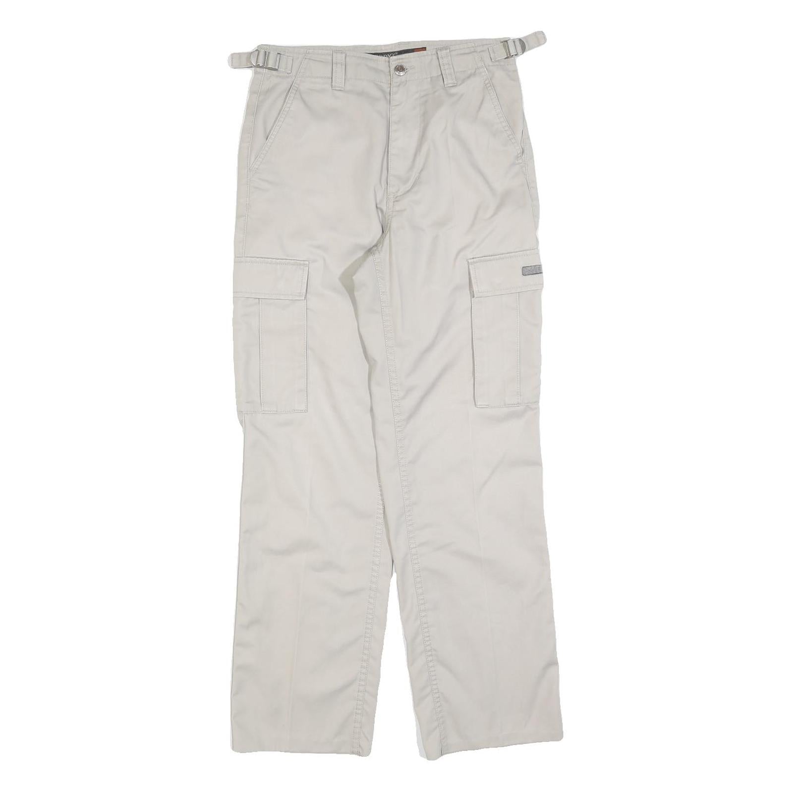 TEDDYS Womens Cotton Blend Beige Regular Cargo Trousers W28 L30 Casual Outdoor Refurbished - N/A refurbished available on Cerqular
