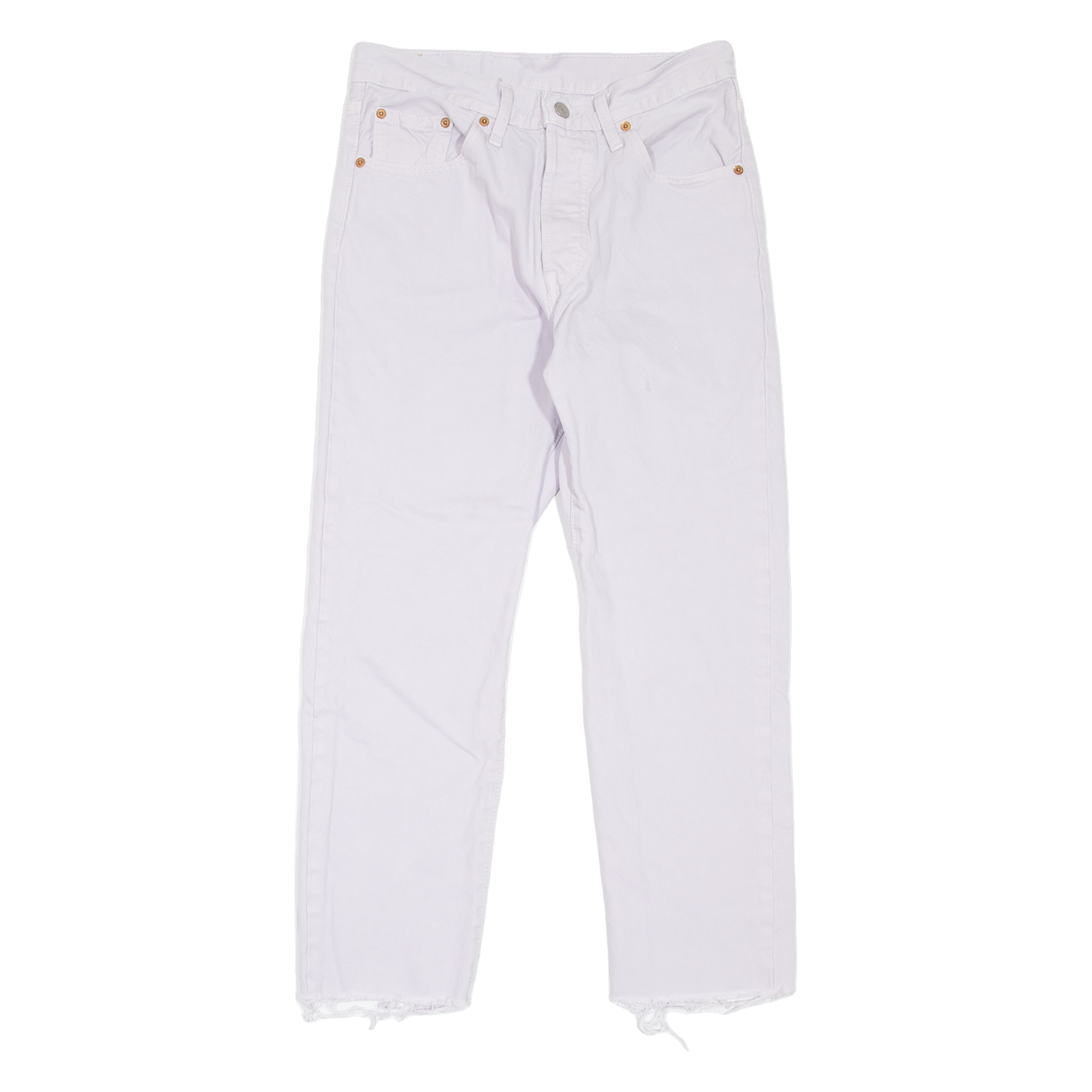 LEVI'S 501 Jeans Womens Purple Regular Straight W28 L26 Refurbished - N/A refurbished available on Cerqular