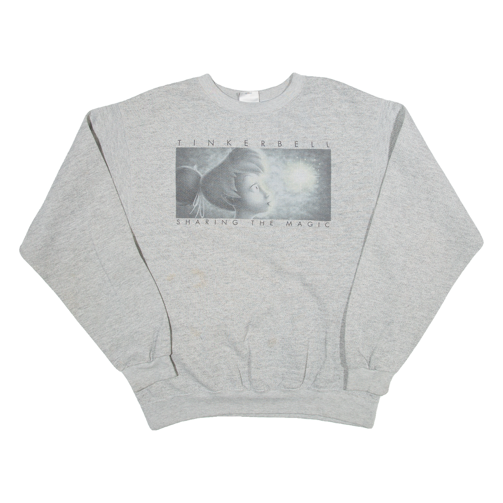 DISNEY Tinkerbell Womens Sweatshirt Grey M Refurbished - N/A refurbished available on Cerqular