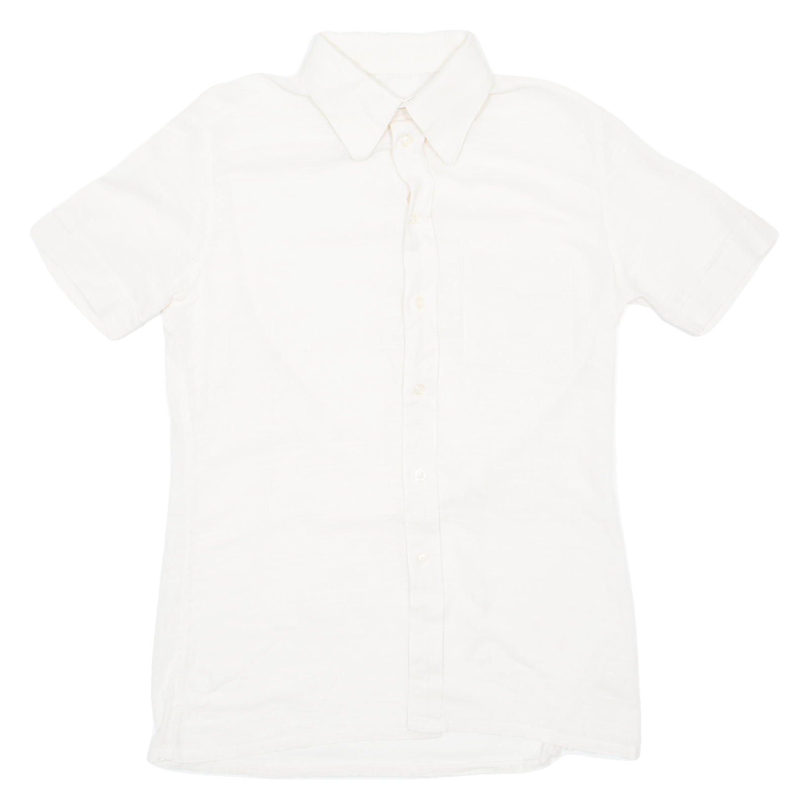 Mens Plain Shirt Beige S Refurbished - N/A refurbished available on Cerqular