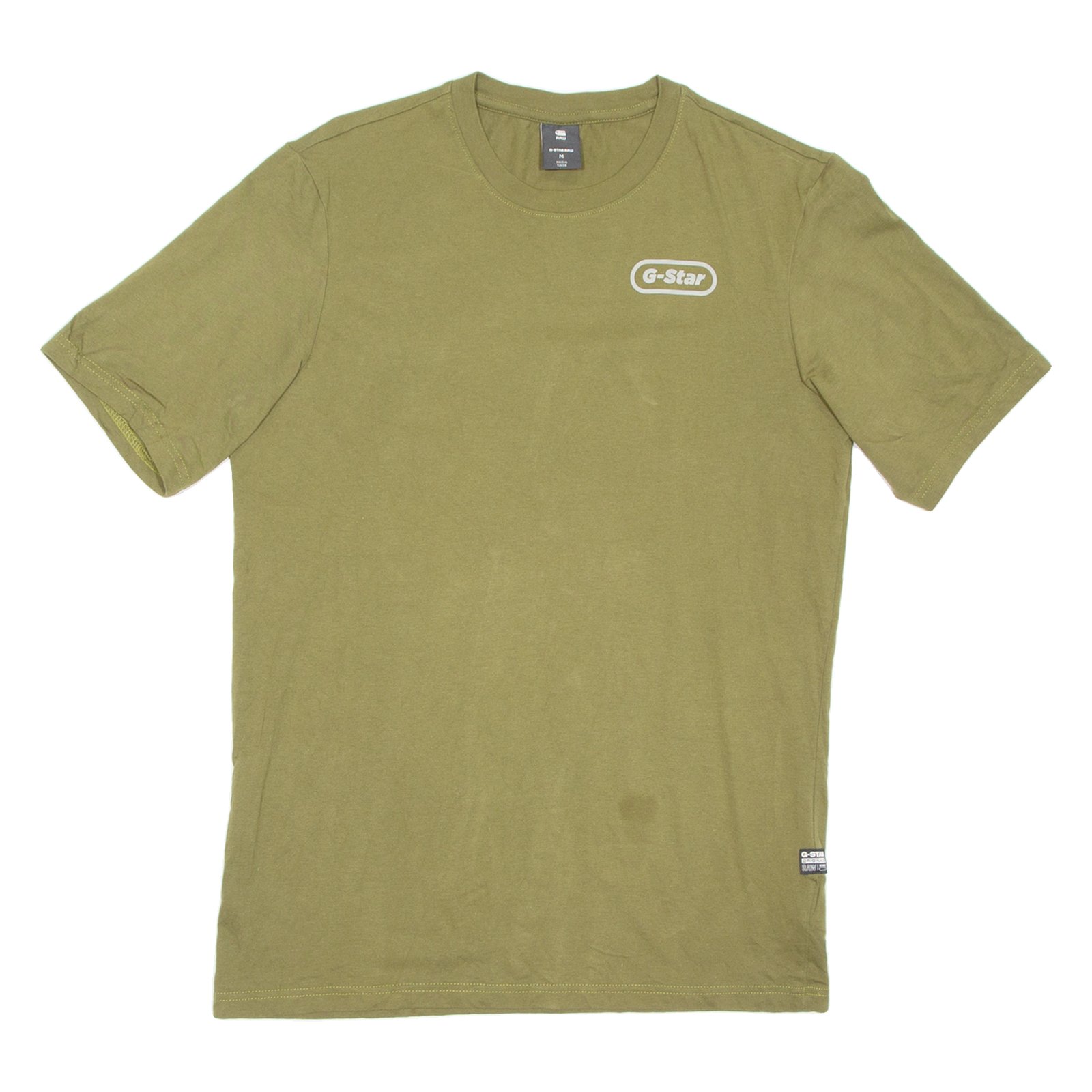 G-STAR Mens T-Shirt Green M Refurbished - N/A refurbished available on Cerqular