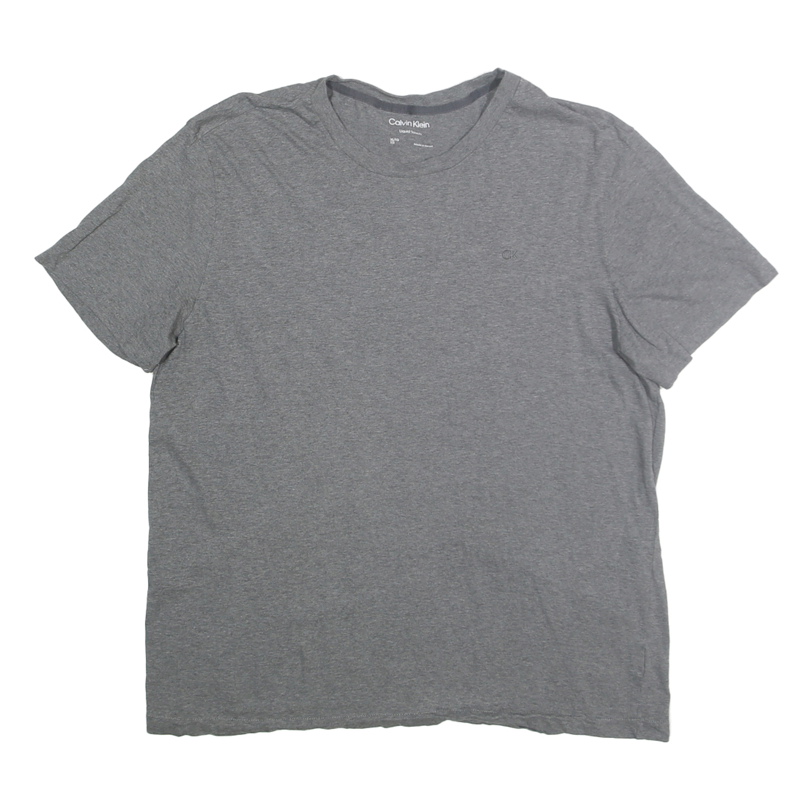 Buy CALVIN KLEIN Mens Grey Crew Neck Short Sleeve T-Shirt XL Casual Cotton Refurbished - $19.49 CALVIN KLEIN Mens Grey Crew Neck Short Sleeve T-Shirt XL Casual Cotton Refurbished - N/A refurbished available on Cerqular
