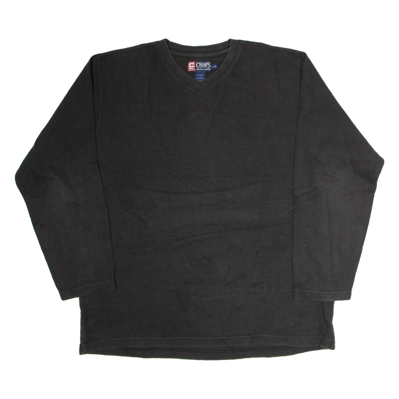 Buy CHAPS RALPH LAUREN Mens Jumper Black V-Neck Tight Knit L Refurbished - $25.99 CHAPS RALPH LAUREN Mens Jumper Black V-Neck Tight Knit L Refurbished - N/A refurbished available on Cerqular
