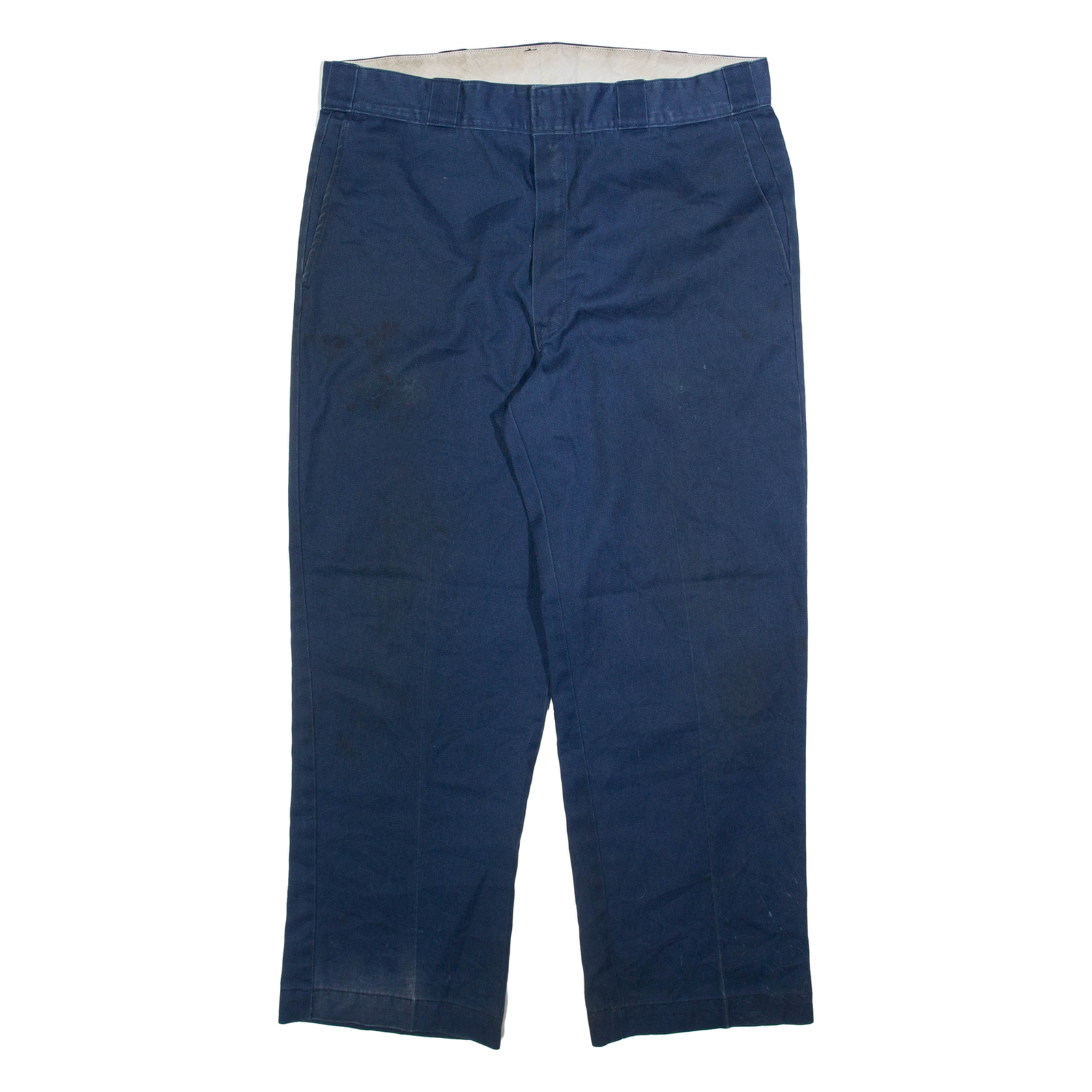 DICKIES Mens Trousers Blue Regular Straight W36 L29 Refurbished - N/A refurbished available on Cerqular