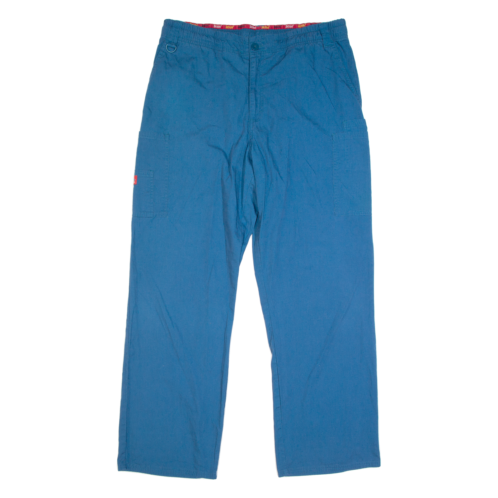 DICKIES Mens Trousers Blue Regular Straight 90s W35 L30 Refurbished - N/A refurbished available on Cerqular