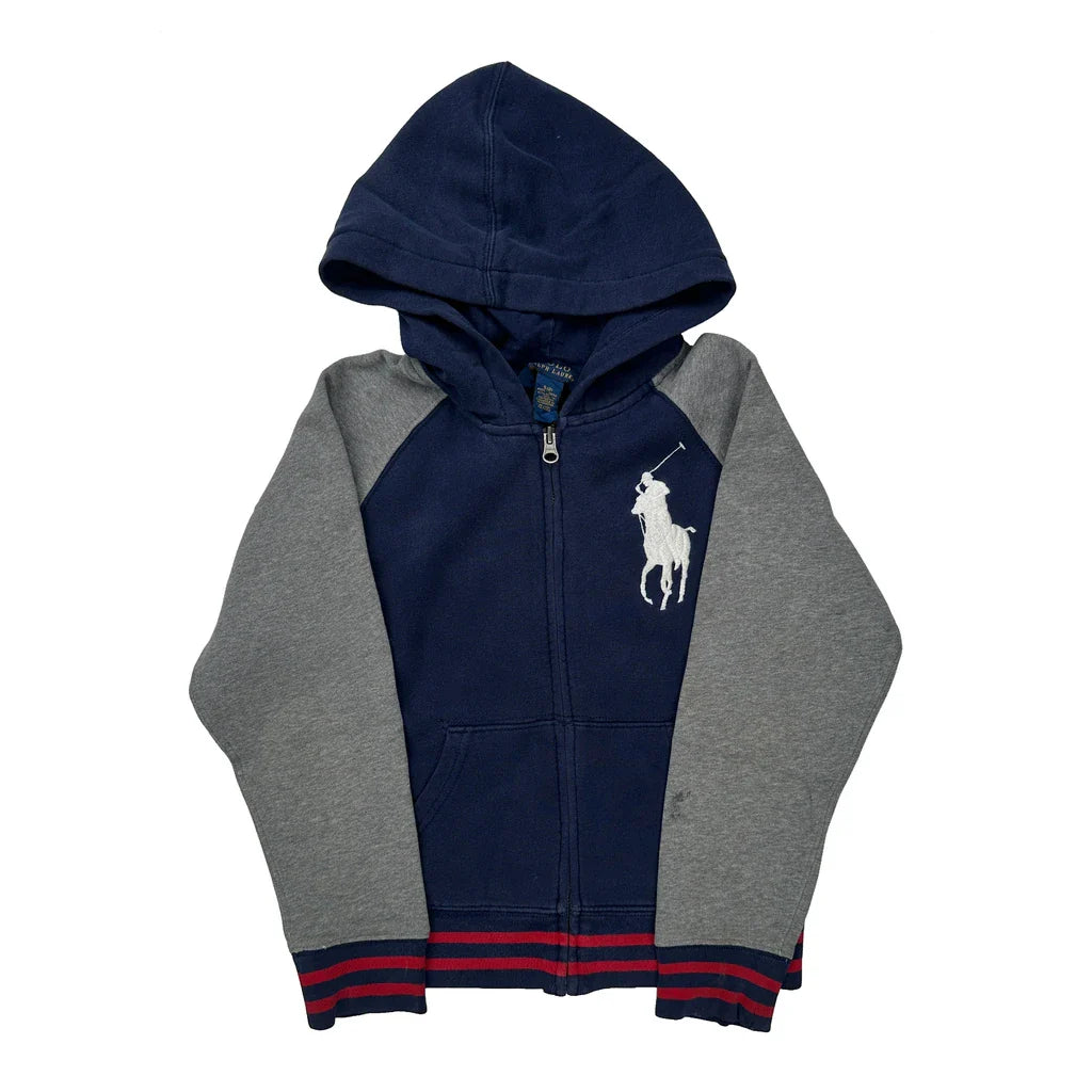 Buy Age 6-7 Polo By Ralph Lauren Hoodie - Small Grey Cotton Blend Refurbished - $25.45 Age 6-7 Polo By Ralph Lauren Hoodie - Small Grey Cotton Blend Refurbished - Thrifted (note: this is a term often used to describe second- refurbished available on Cerqular