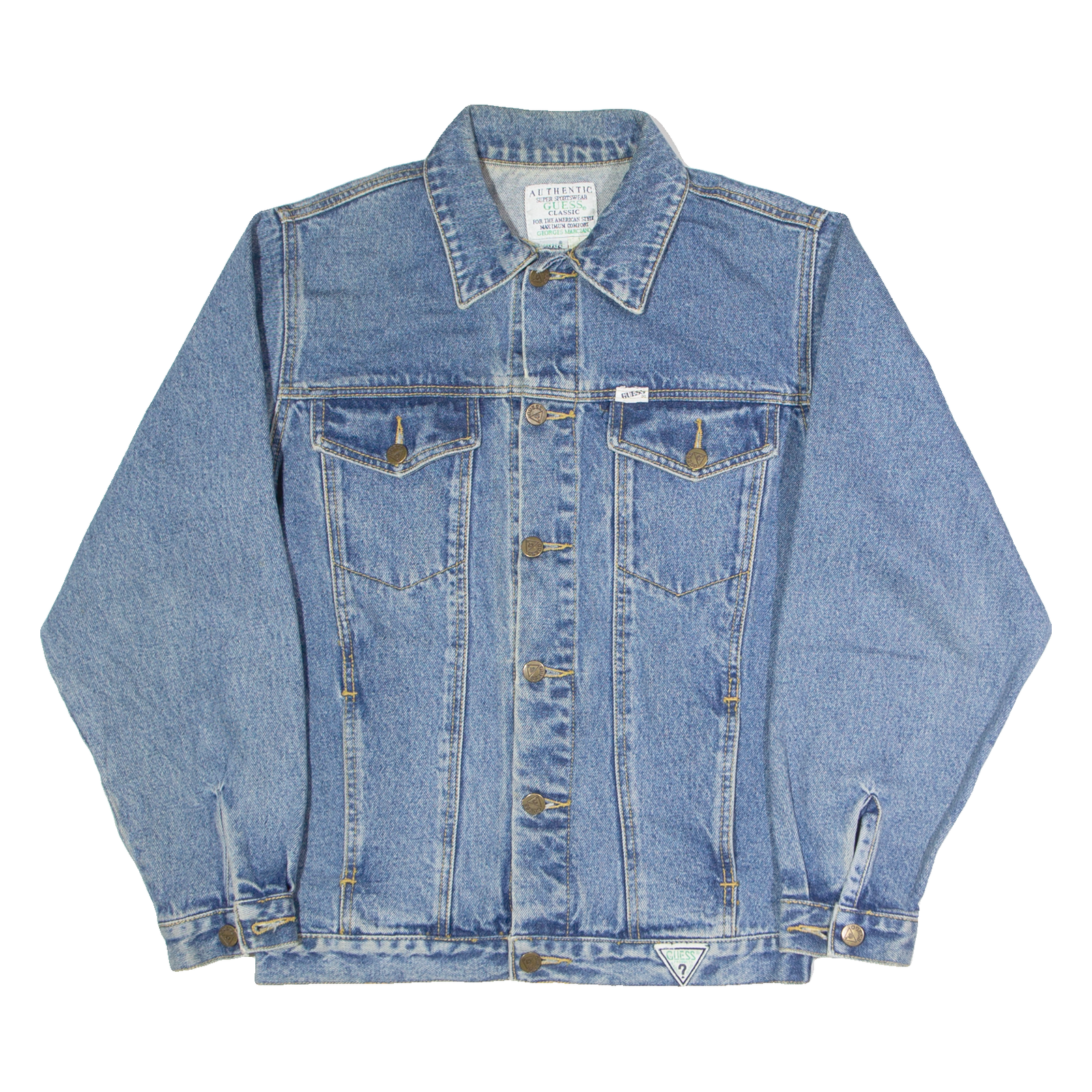 Buy GUESS Mens Denim Jacket Blue M Refurbished - $63.69 GUESS Mens Denim Jacket Blue M Refurbished - N/A refurbished available on Cerqular