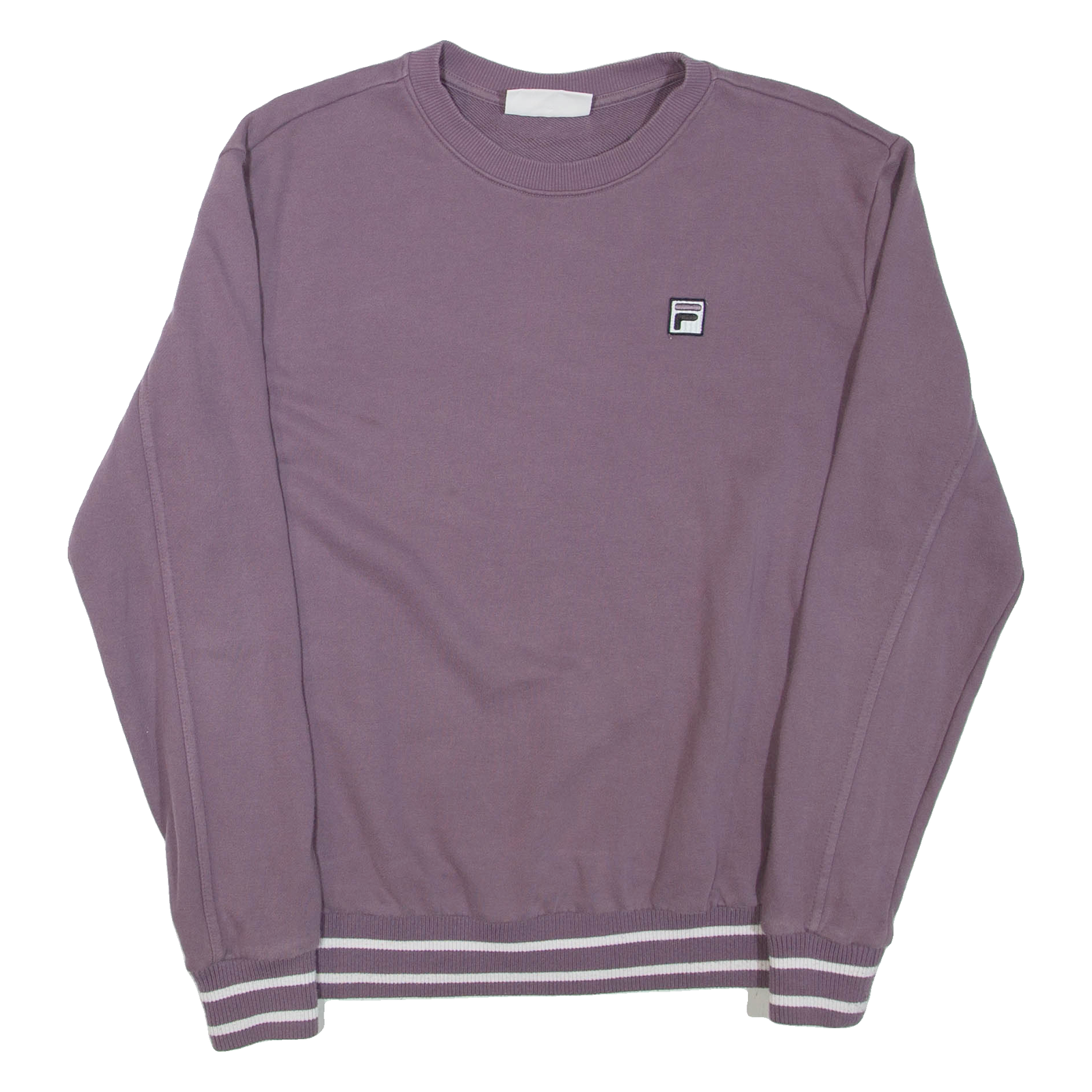 FILA Womens Sweatshirt Purple Crew Neck L Refurbished - N/A refurbished available on Cerqular