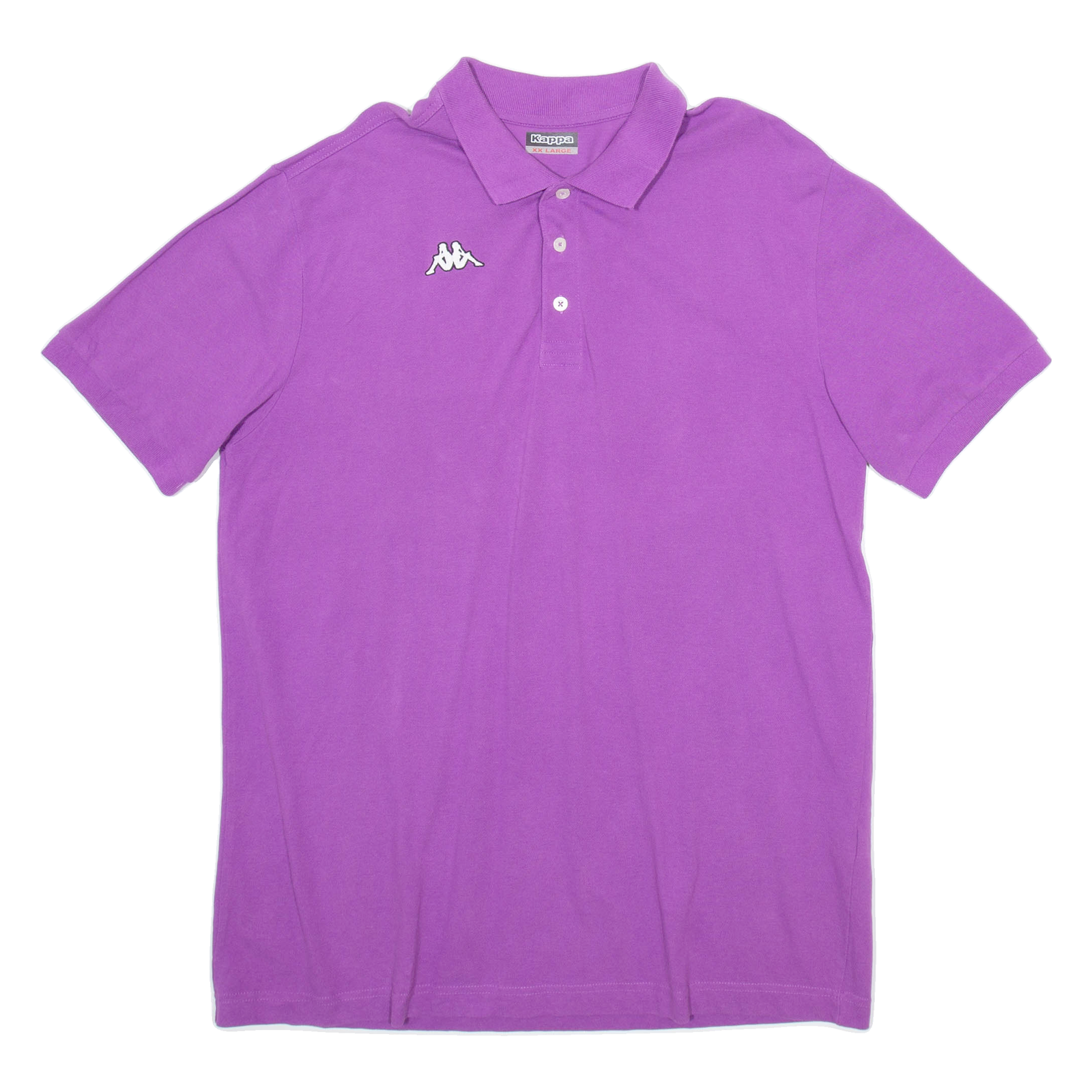 KAPPA Mens Polo Shirt Purple 2XL Refurbished - N/A refurbished available on Cerqular