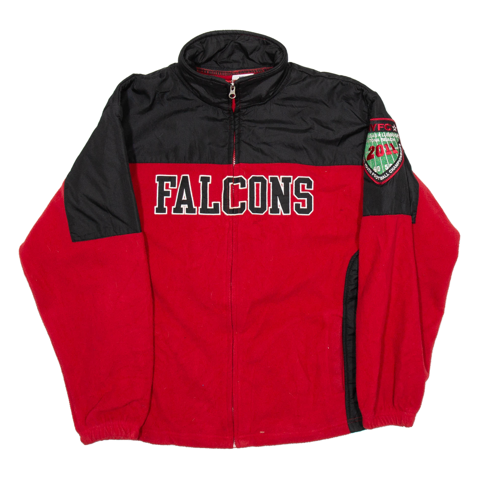 Buy NFL Falcons Mens Fleece Jacket Red USA M Refurbished - $31.19 NFL Falcons Mens Fleece Jacket Red USA M Refurbished - N/A refurbished available on Cerqular