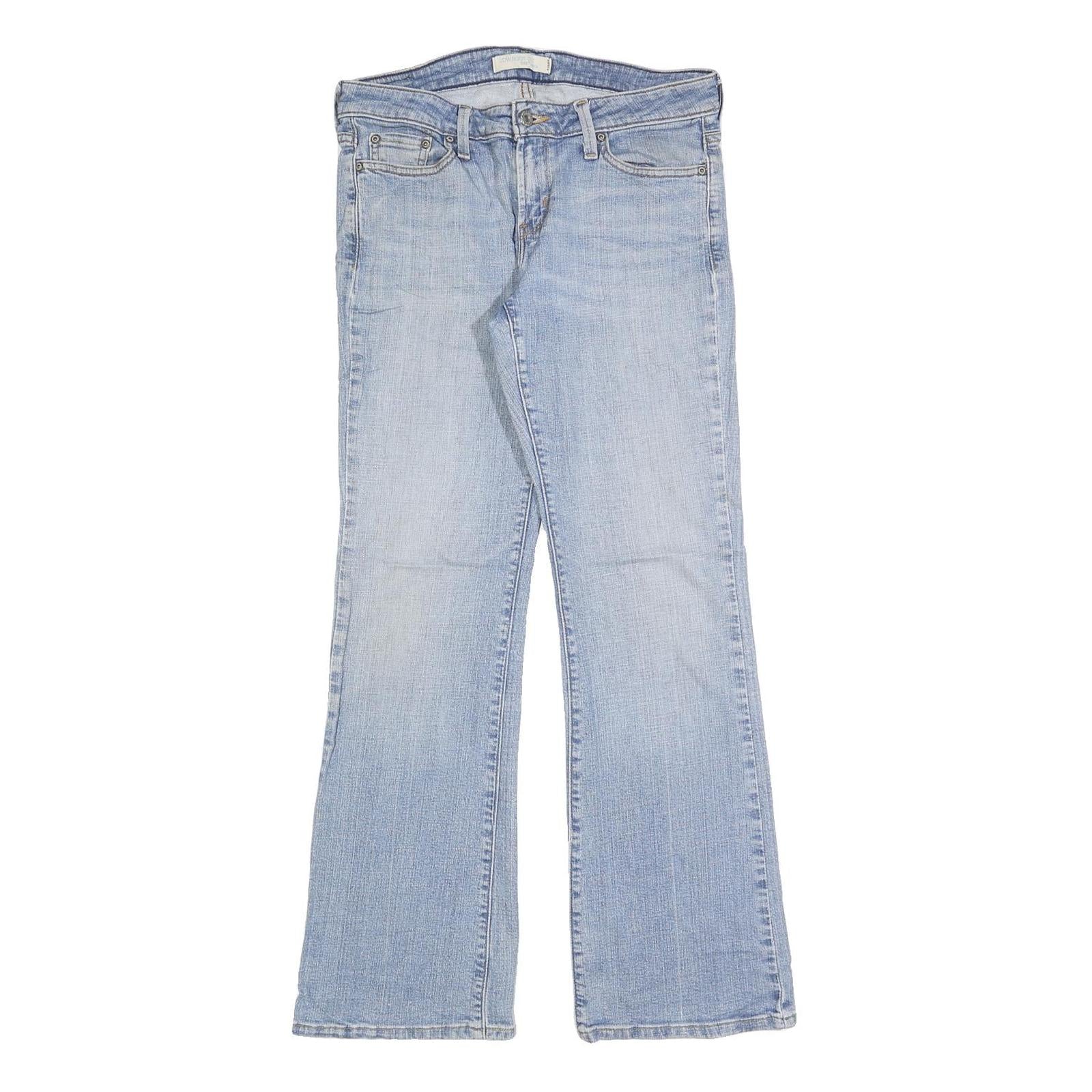 LEVI'S Womens 545 Jeans Blue Regular Bootcut Denim Light W32 L32 Classic Fit Refurbished - N/A refurbished available on Cerqular