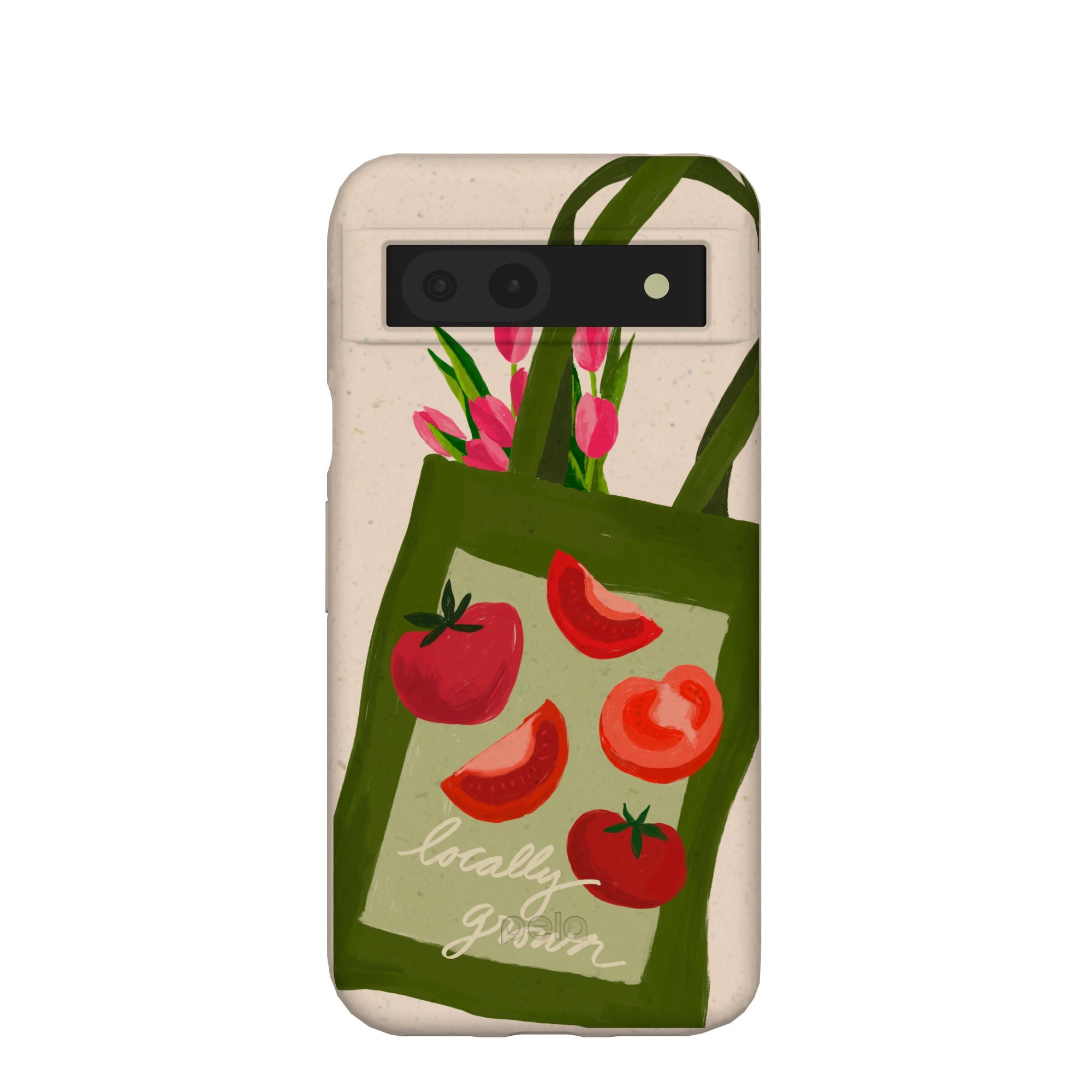 Seashell Market Tote Google Pixel 8a Case Refurbished - Pela Case refurbished available on Cerqular