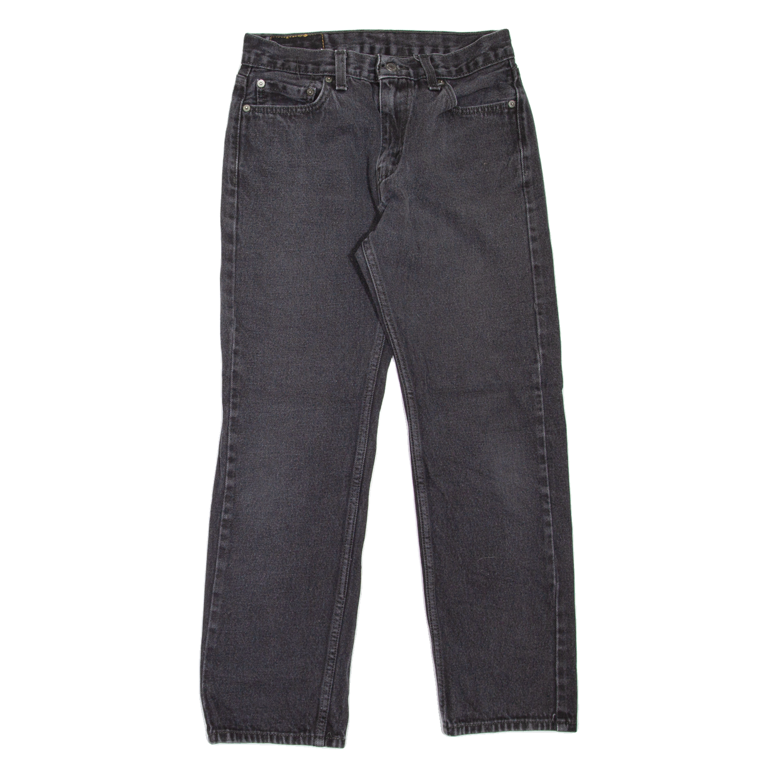 LEVI'S 505 Jeans Mens Grey Regular Straight W27 L30 Refurbished - N/A refurbished available on Cerqular