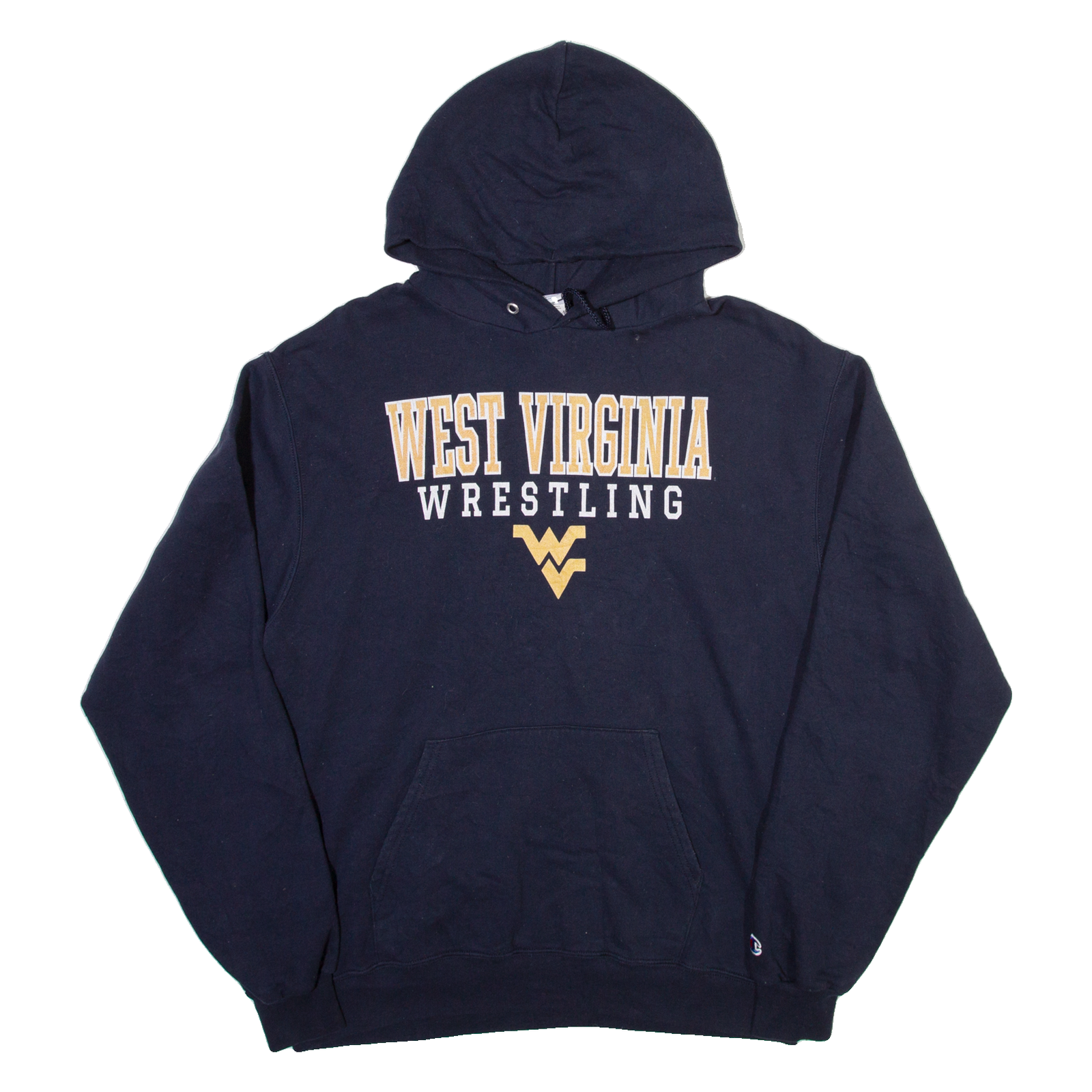 CHAMPION West Virginia Wrestling Mens Blue Hoodie USA L Refurbished - N/A refurbished available on Cerqular