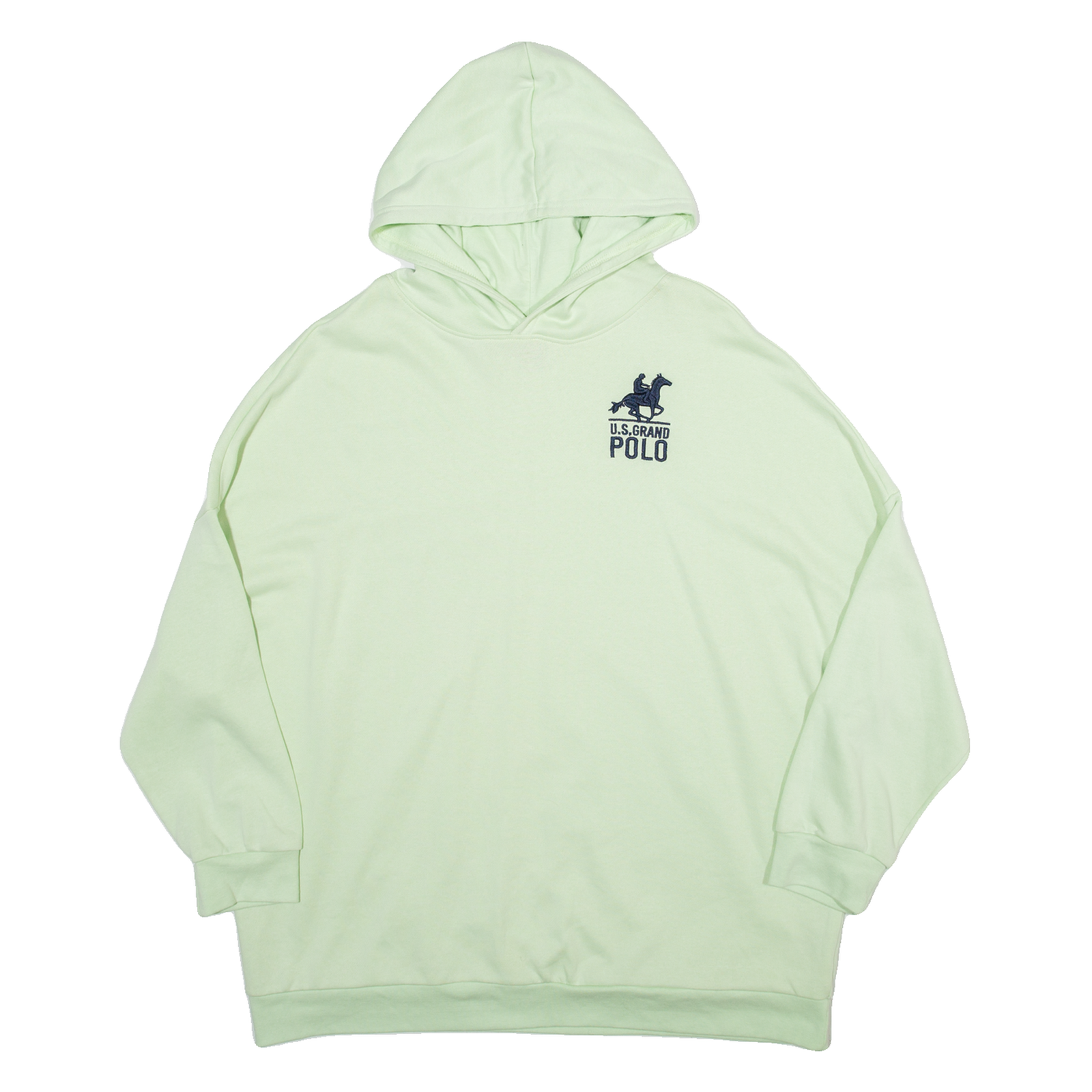 U.S GRAND POLO Womens Green Hoodie 80s L Refurbished - N/A refurbished available on Cerqular
