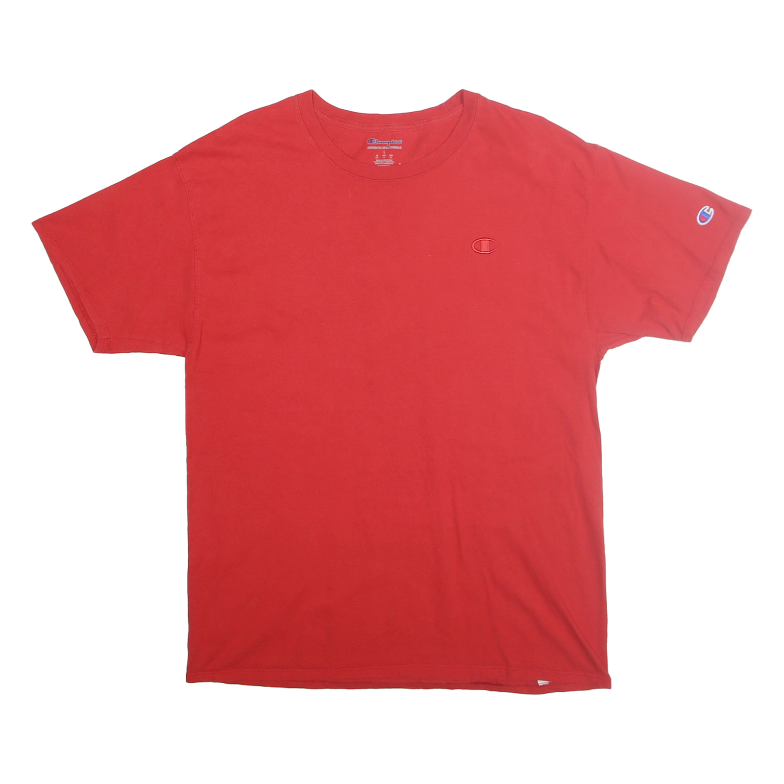 Buy CHAMPION Mens Red Graphic T-Shirt L Short Sleeve Crew Neck Cotton Casual Refurbished - $16.89 CHAMPION Mens Red Graphic T-Shirt L Short Sleeve Crew Neck Cotton Casual Refurbished - N/A refurbished available on Cerqular