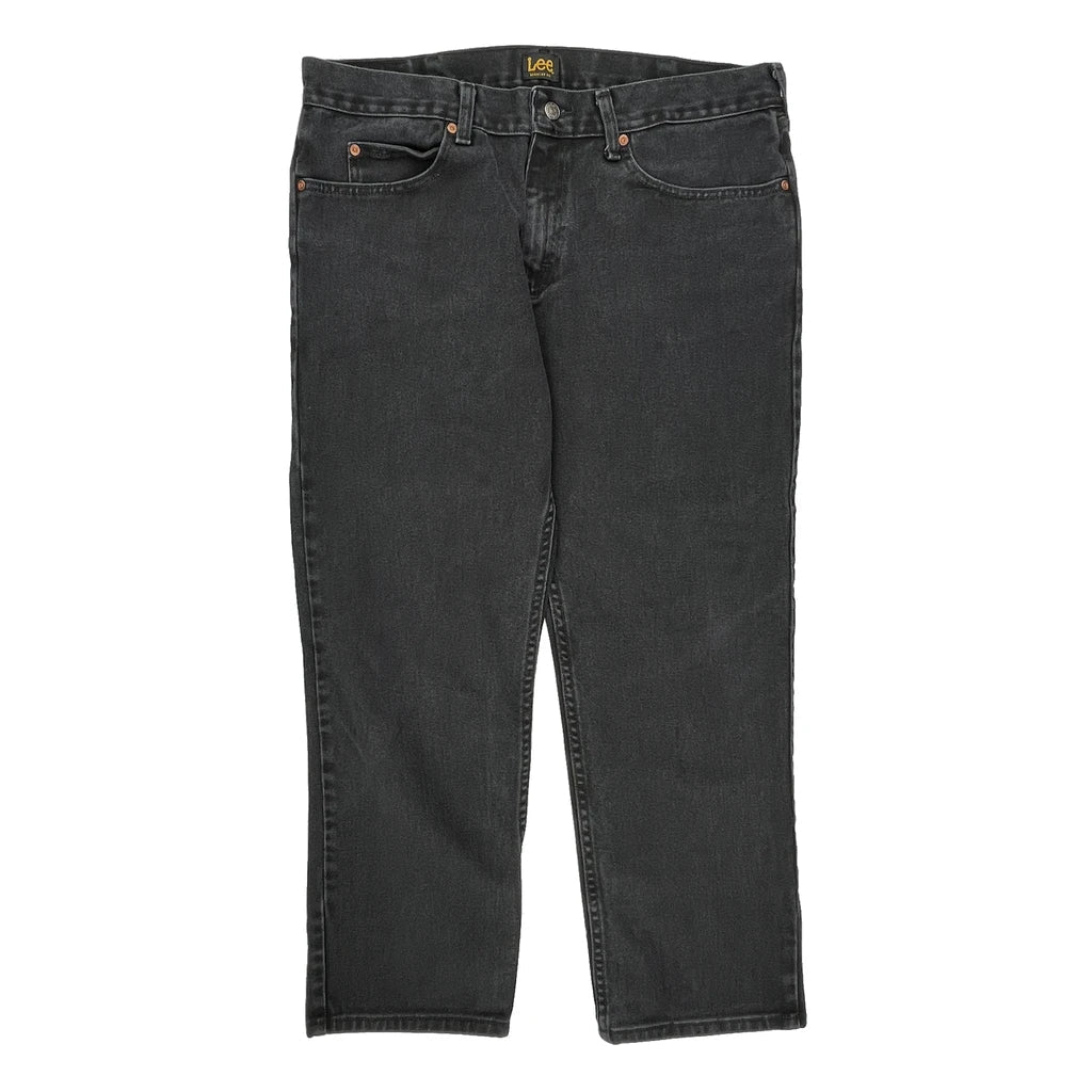 Lee Jeans - 36W 28L Grey Denim Refurbished - Thrifted (note: this is a term often used to describe second- refurbished available on Cerqular
