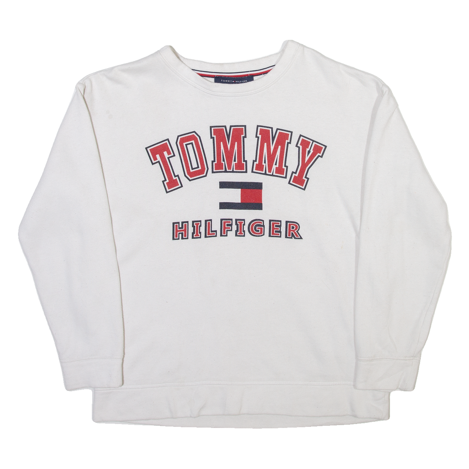 Buy TOMMY HILFIGER Mens Sweatshirt White S Refurbished - $28.59 TOMMY HILFIGER Mens Sweatshirt White S Refurbished - N/A refurbished available on Cerqular
