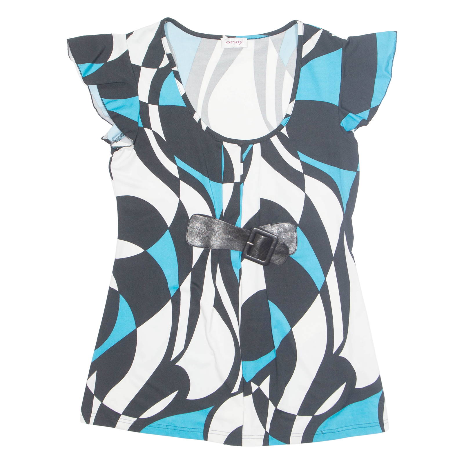 Buy ORSAY Womens Printed Blouse Blue Geometric M Refurbished - $16.89 ORSAY Womens Printed Blouse Blue Geometric M Refurbished - N/A refurbished available on Cerqular